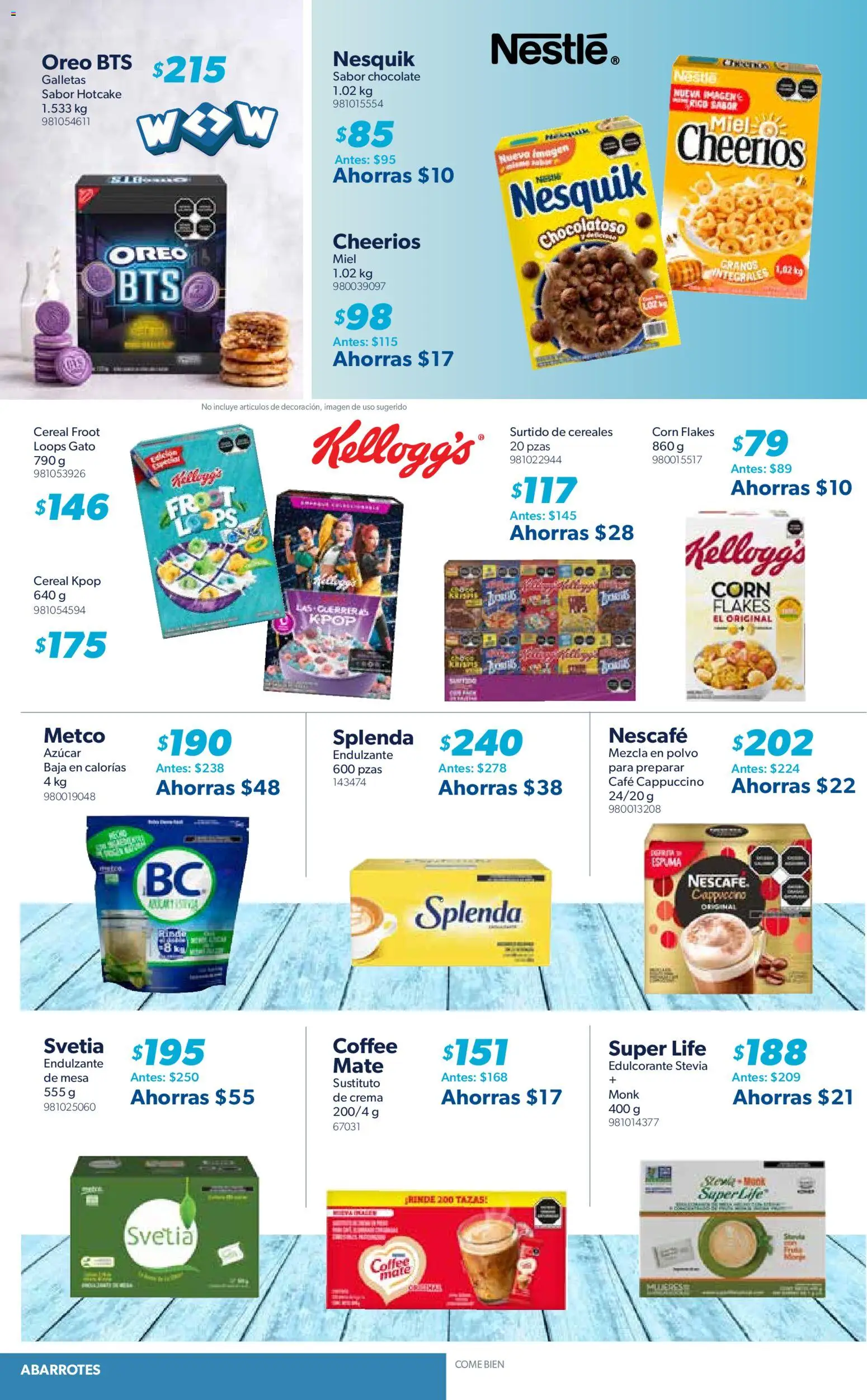 Nuevas ofertas de Sam's Club válidas en toda la República Mexicana desde el 04/09/2026. ¡Encuentra las mejores ofertas en Sam's Club catálogo! | Página: 10 | Productos: Azúcar, Chocolate, Mate, Oreo