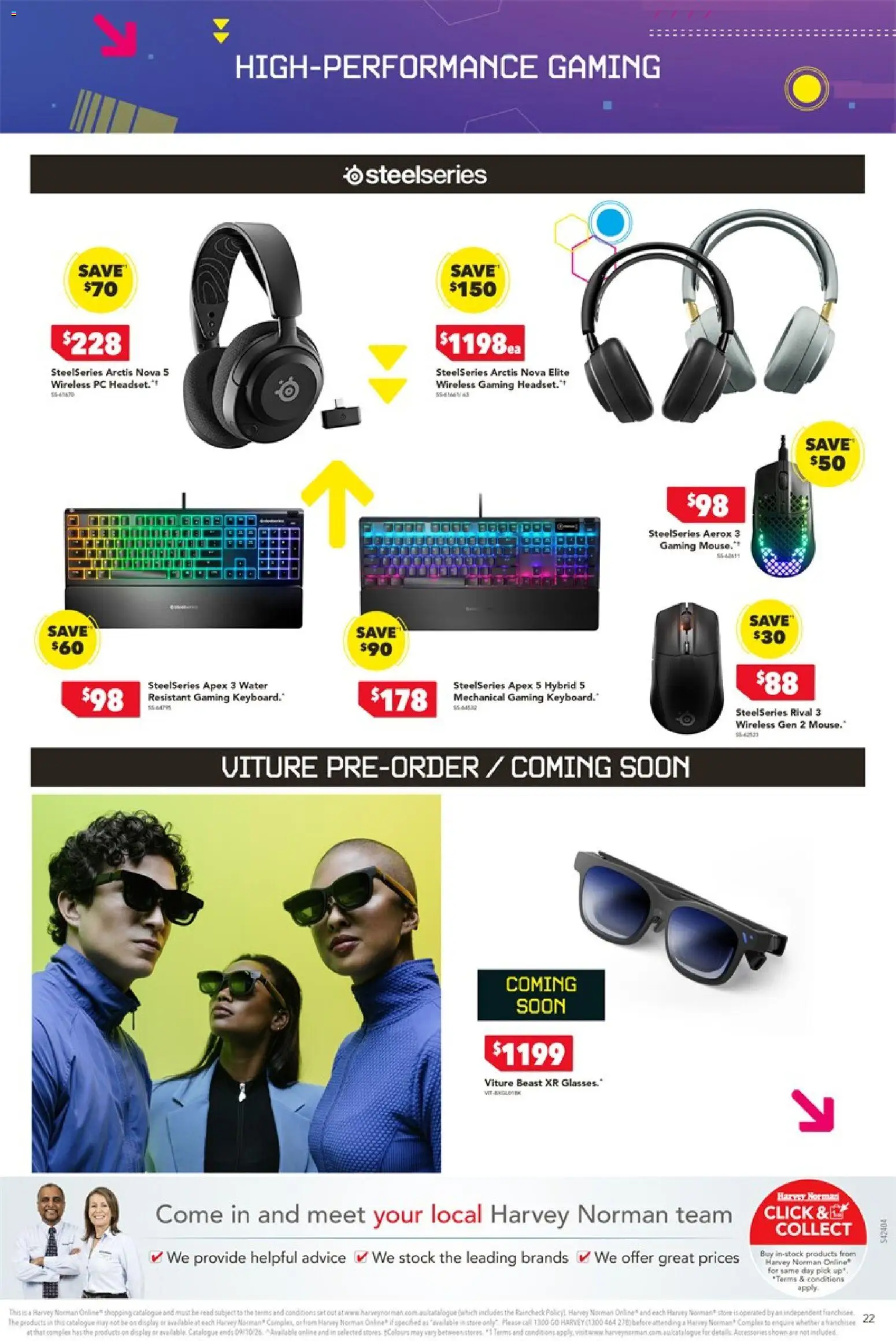 Harvey Norman catalogue - valid from 01/10/2026 | Page: 22 | Products: Water, Accessories, Pc, Keyboard