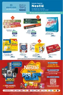 Sam's Club ofertas Nestlé - Pré-Visualização do folheto da loja Sam's Club, válido de 23/06/2026
