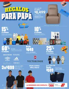 Vista previa de City Club catálogo, nuevo folleto de la tienda, válido en México a partir del 01.06.2026 | Página: 2 | Productos: Papa, Pantalones, Sillón, Playera