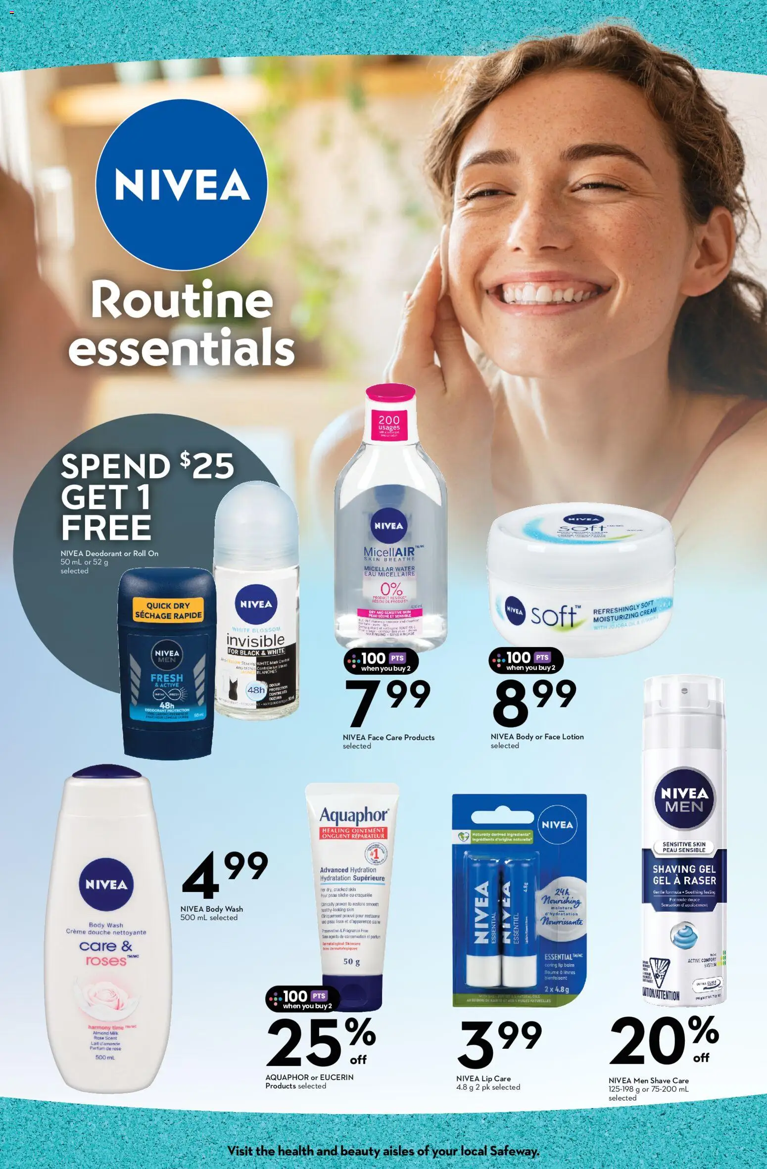 Safeway flyer valid from Aug 13, 2026 | Page: 2 | Products: Cream, Fragrance, Milk, Lip balm