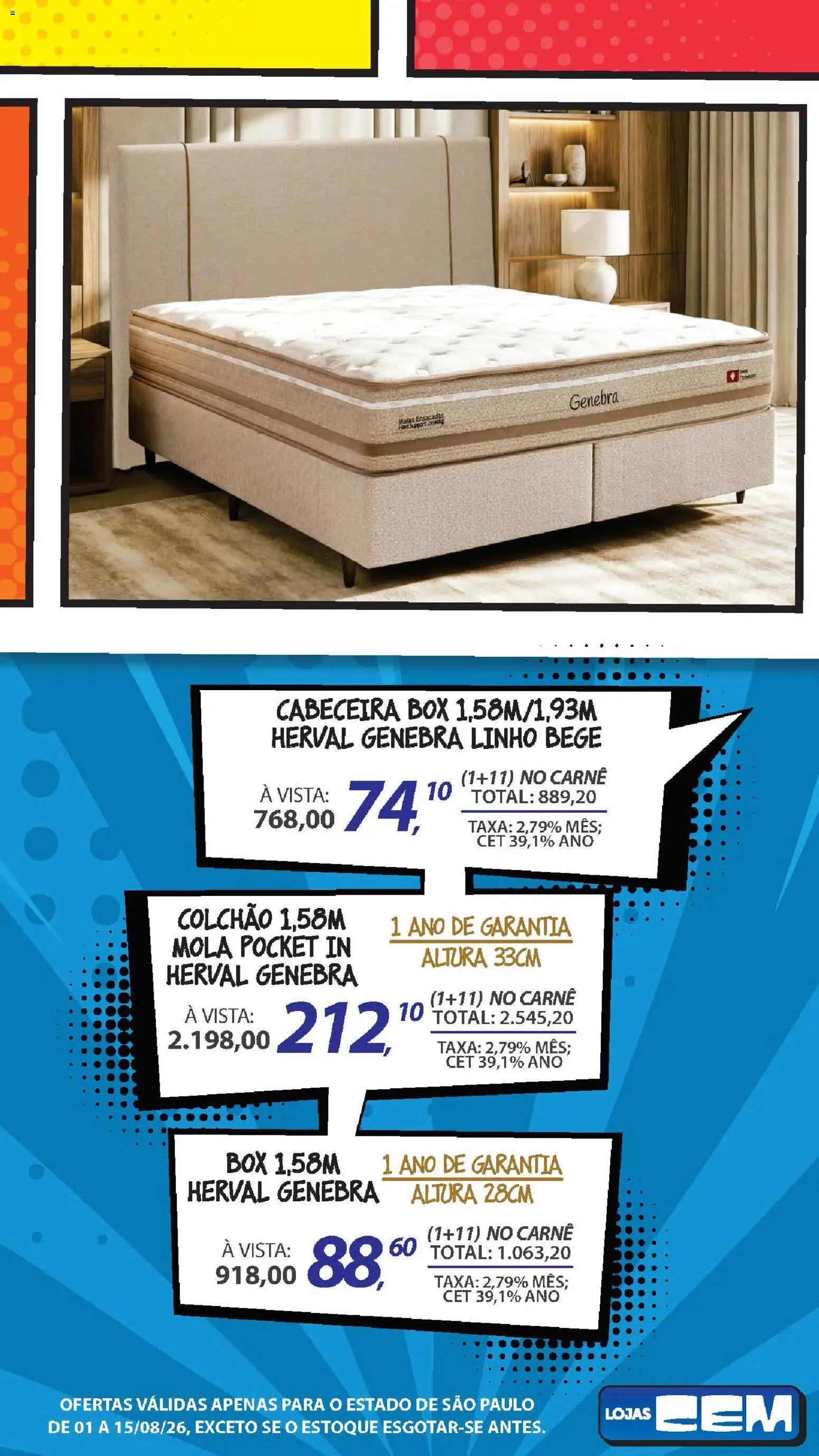 Lojas Cem Folheto - válido de 01/08/2026 | Página: 103