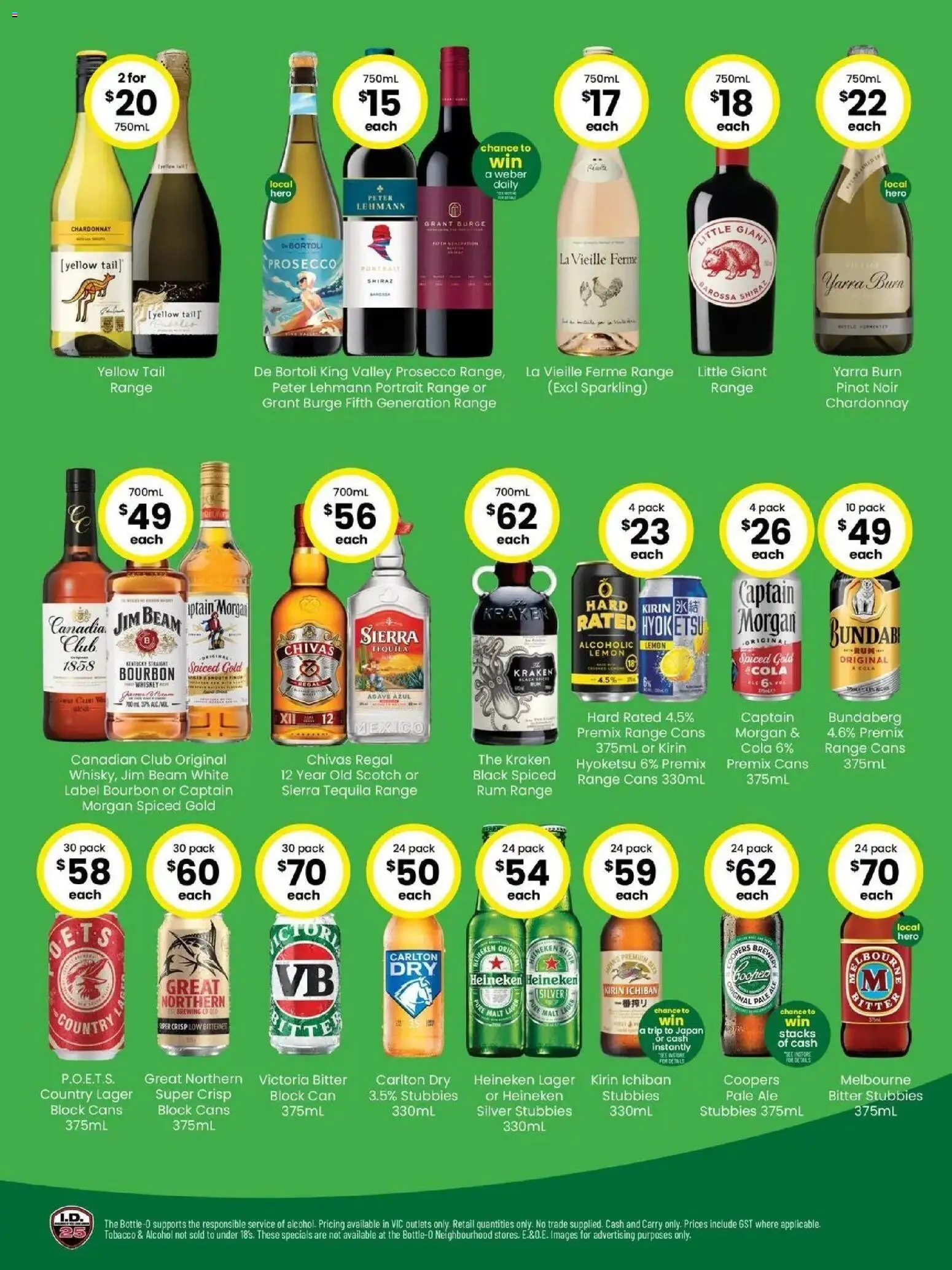 The Bottle-O catalogue - valid from 07.06.2026 | Page: 2 | Products: Bourbon, Rum, Lemon, Scotch