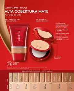 Catálogo Ésika Campaña 12 válido desde el 06.07.2026 | Página: 61 | Productos: Esponja, Polvo, Mate, Base
