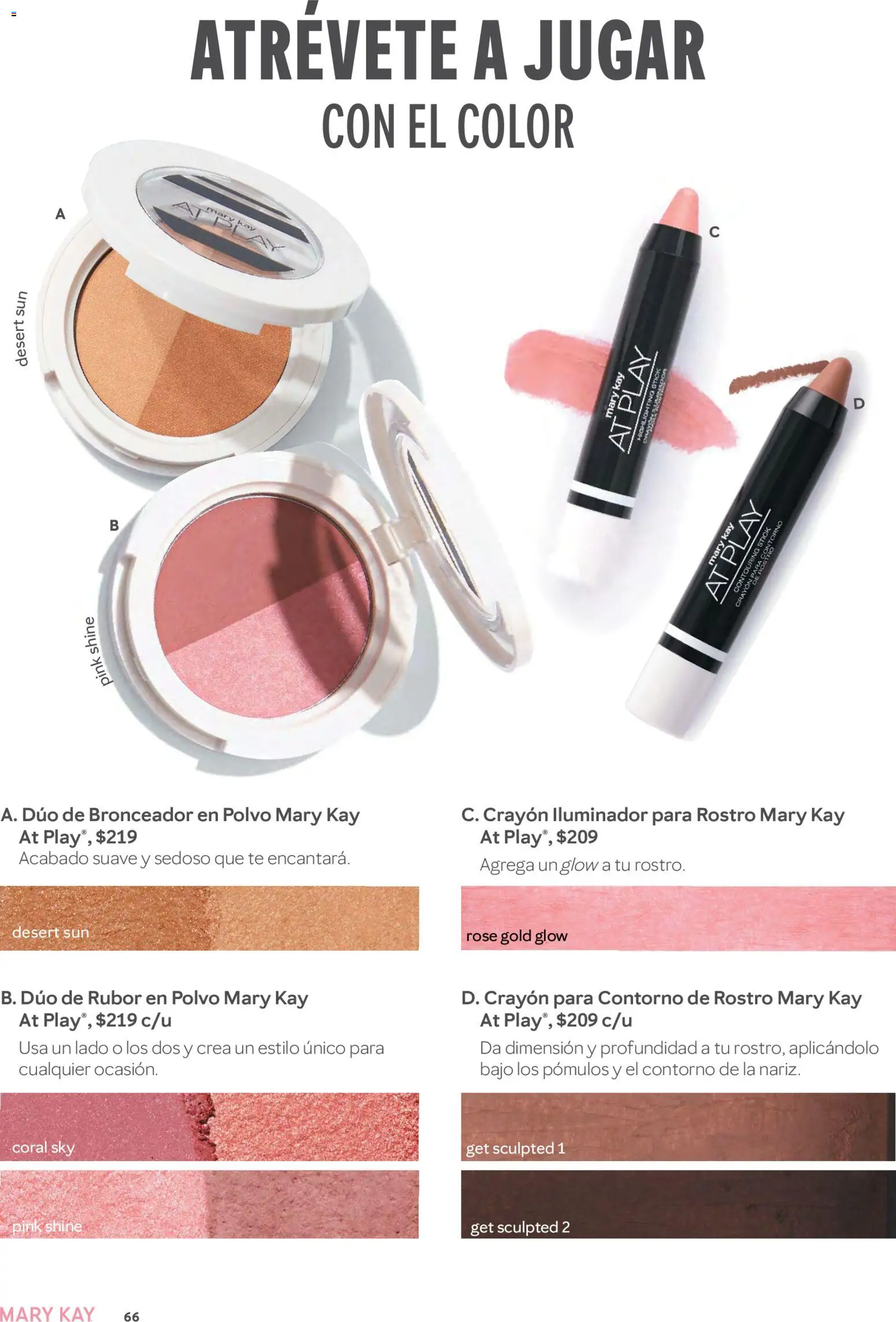 Nuevas ofertas de Mary Kay válidas en toda la República Mexicana desde el 01/09/2026. ¡Encuentra las mejores ofertas en Mary Kay catálogo! | Página: 66 | Productos: Té, Polvo, Bronceador, Rubor