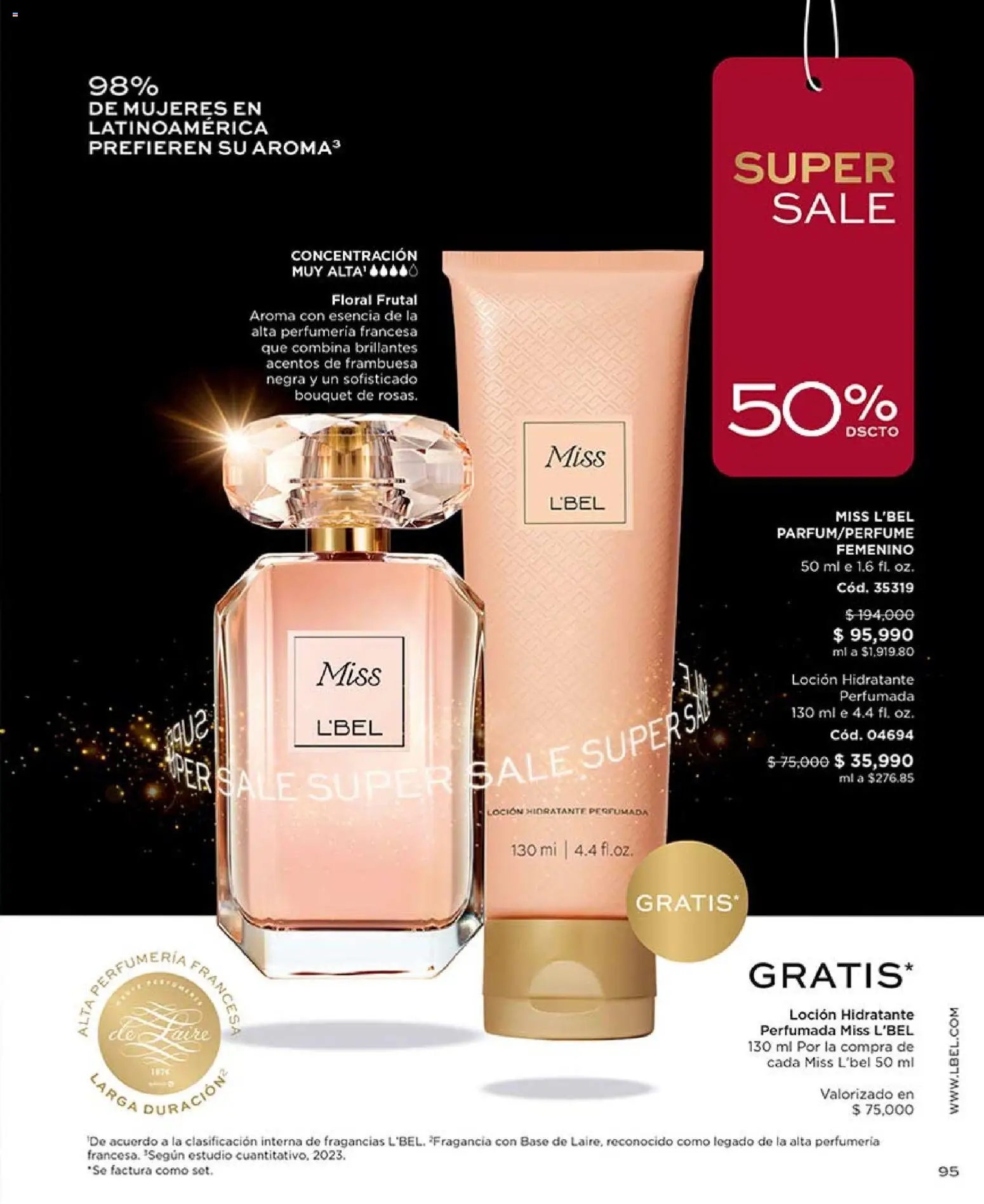L'Bel revista - valida desde el 13.04.2026 | Página: 97 | Productos: Sal, Loción