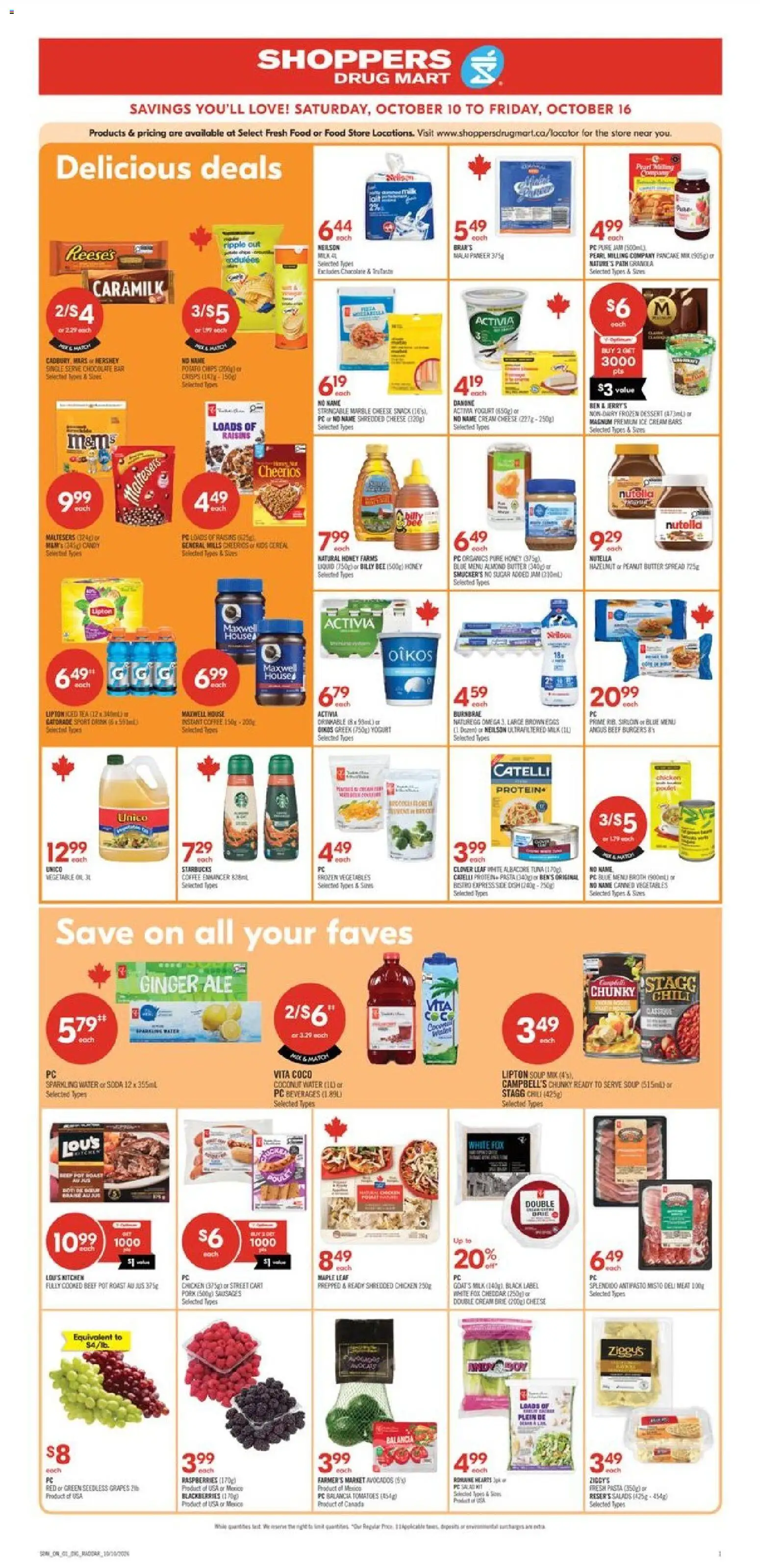 Shoppers flyer valid from Oct 10, 2026 | Page: 5
