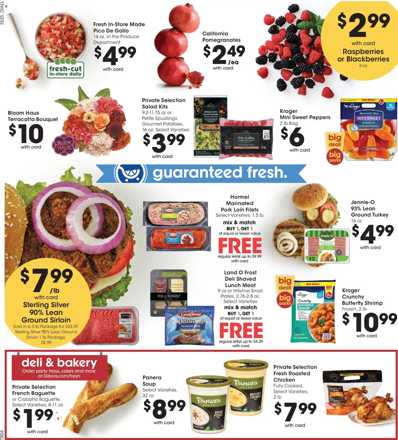 Dillons Weekly Ad - valid from 09/30/2026 | Page: 12 | Products: Raspberries, Peppers, Turkey, Chicken