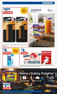 Preview of Foodland catalogue - valid from 10.06.2026 | Page: 27 | Products: Battery, Household, Light, Batteries