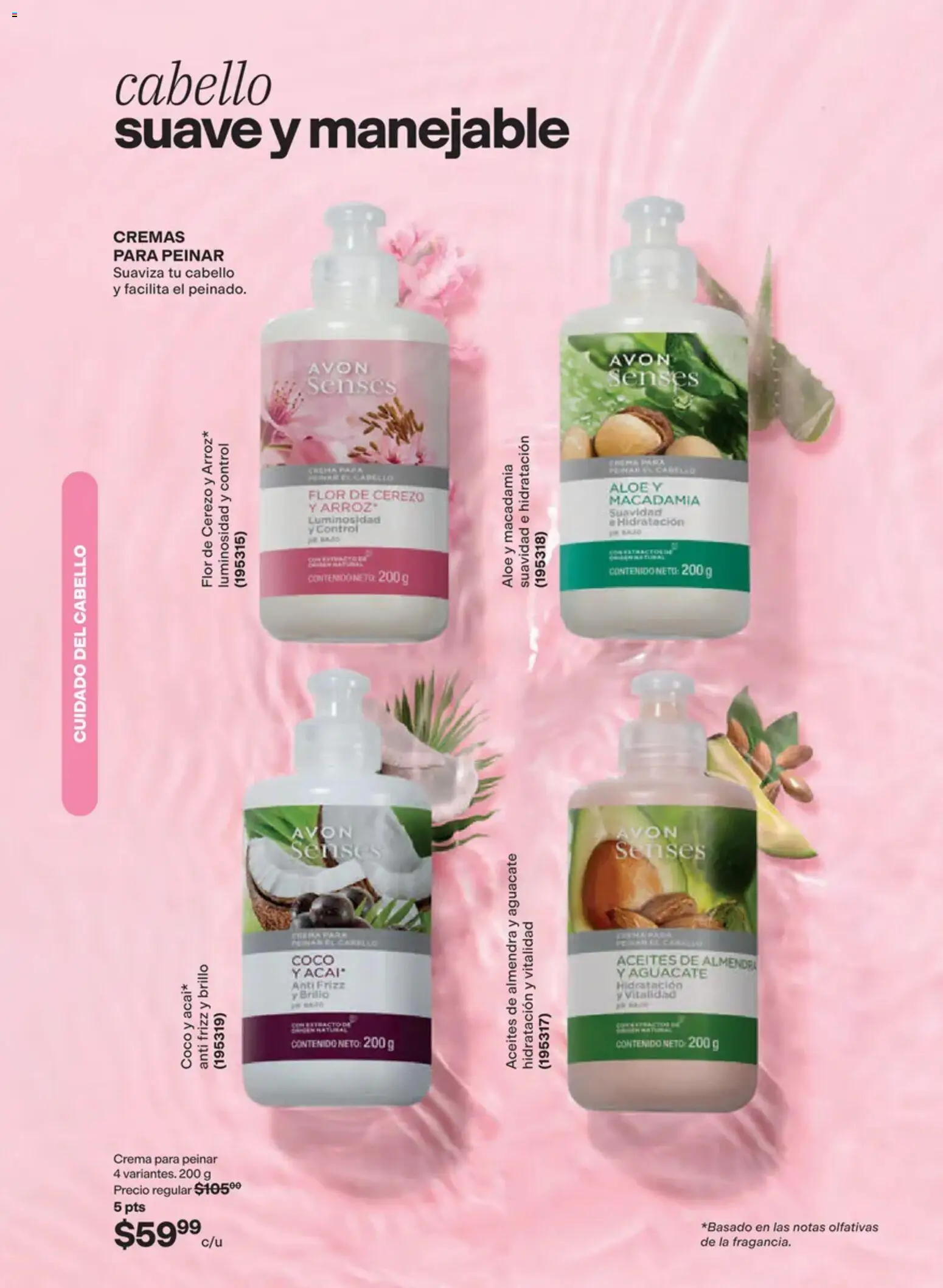 Nuevas ofertas de AVON válidas en toda la República Mexicana desde el 02/10/2026. ¡Encuentra las mejores ofertas en AVON campaña 15 2026! | Página: 150 | Productos: Coco, Crema, Brillo, Almendra