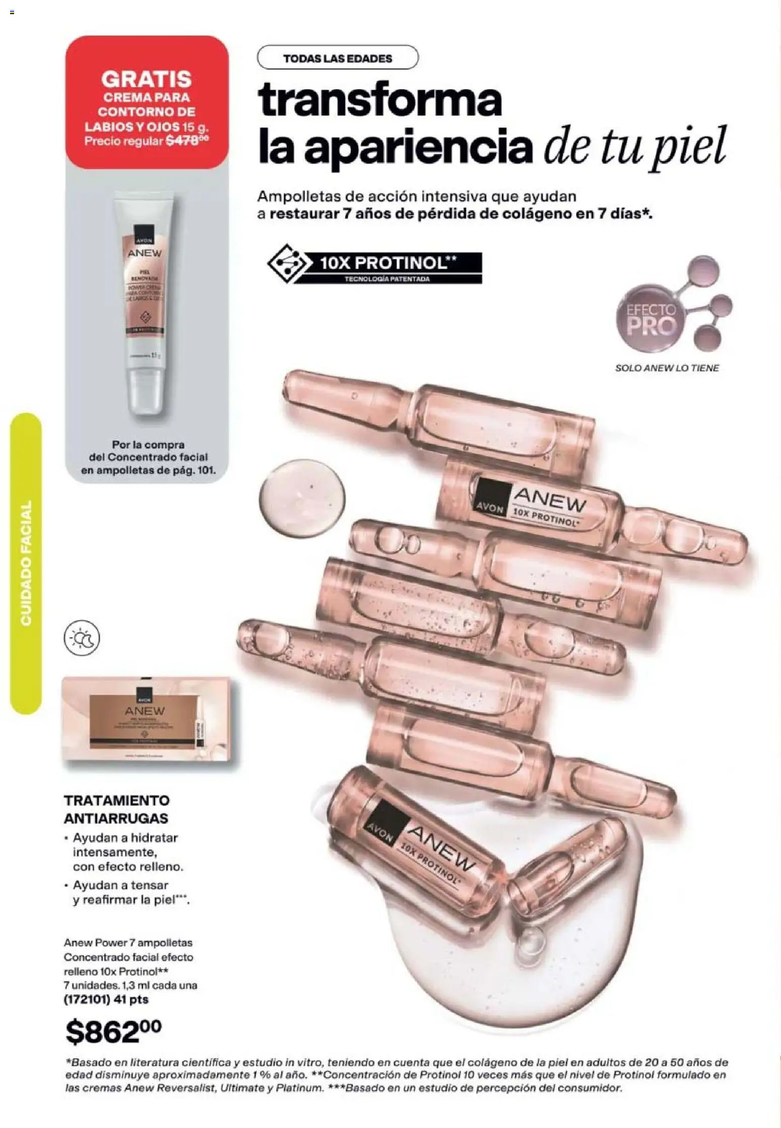 Nuevas ofertas de AVON válidas en toda la República Mexicana desde el 20/08/2026. ¡Encuentra las mejores ofertas en AVON campaña 12 2026! | Página: 98 | Productos: Crema, Contorno