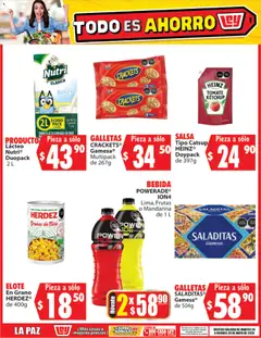 Vista previa de Casa Ley folleto Todo es ahorro, nuevo folleto de la tienda, válido en México a partir del 26.05.2026 | Página: 3 | Productos: Tomate, Catsup, Galletas