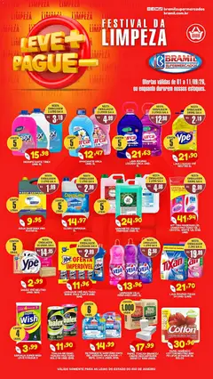 Bramil Supermercados ofertas Festival da Limpeza - Pré-Visualização do folheto da loja Bramil Supermercados, válido de 01/10/2026 | Página: 1