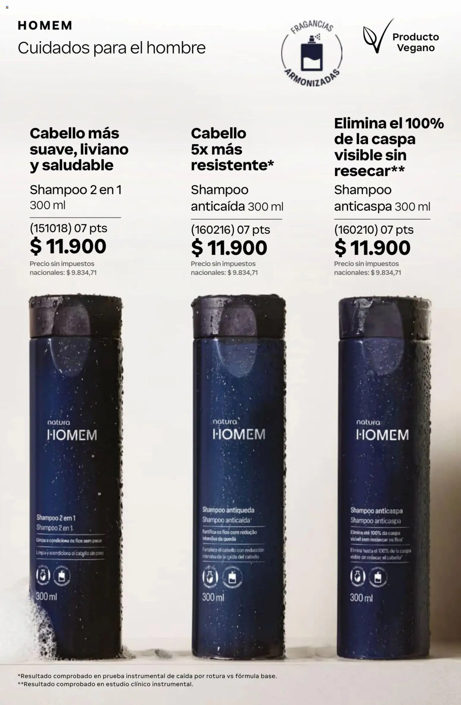 Catálogo Natura Ciclo 13 │ válido desde el 02/09/2026 | Página: 131 | Productos: Peso, Shampoo, Shampoo anticaspa