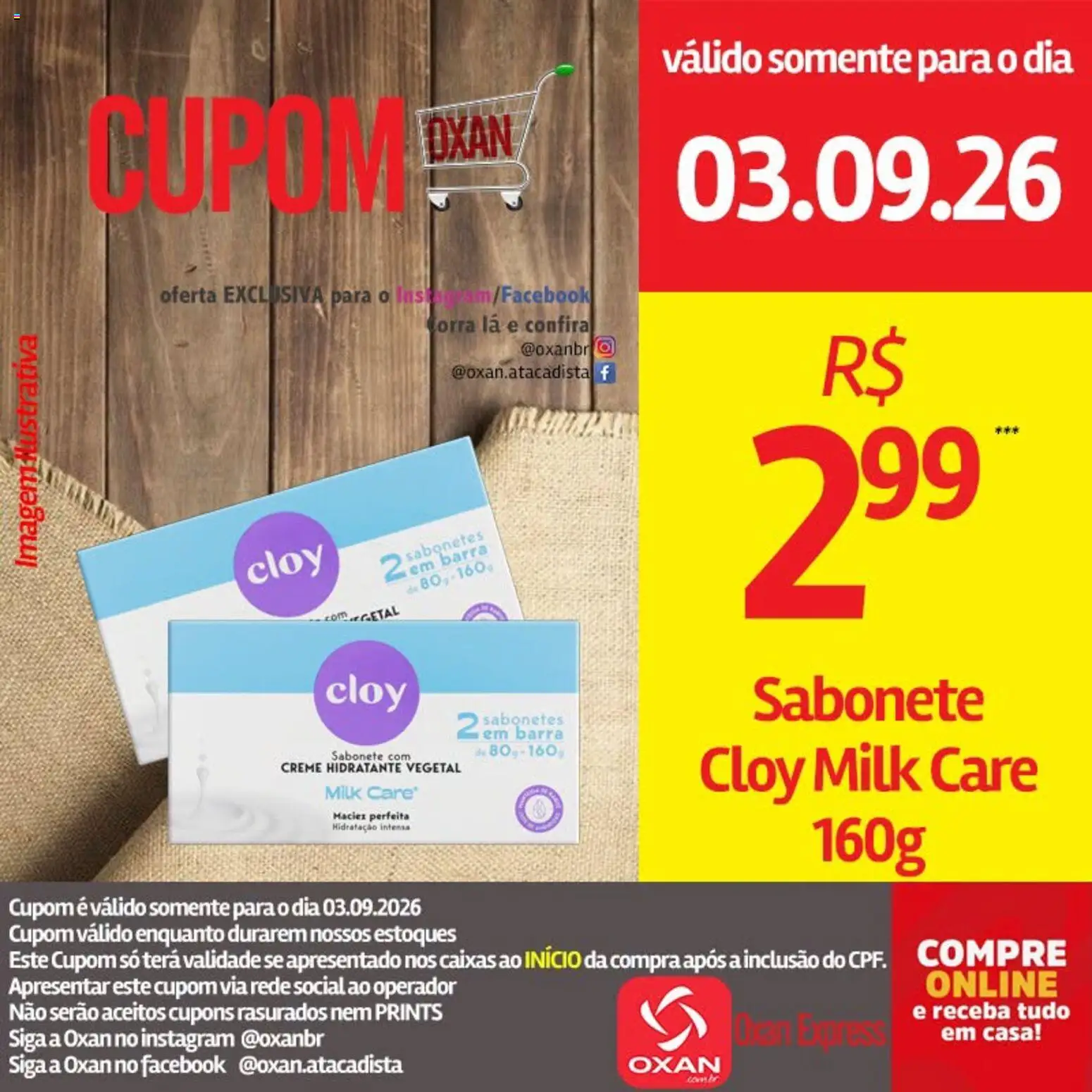 Oxan Atacadista Folheto - válido de 03/09/2026 | Página: 15 | Produtos: Creme hidratante, Creme, Sabonete
