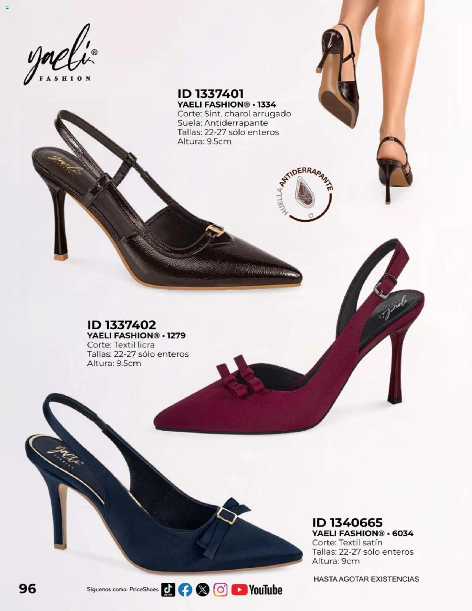 Nuevas ofertas de Price Shoes válidas en toda la República Mexicana desde el 01/10/2026. ¡Encuentra las mejores ofertas en Price Shoes catálogo Exclusivos! | Página: 96
