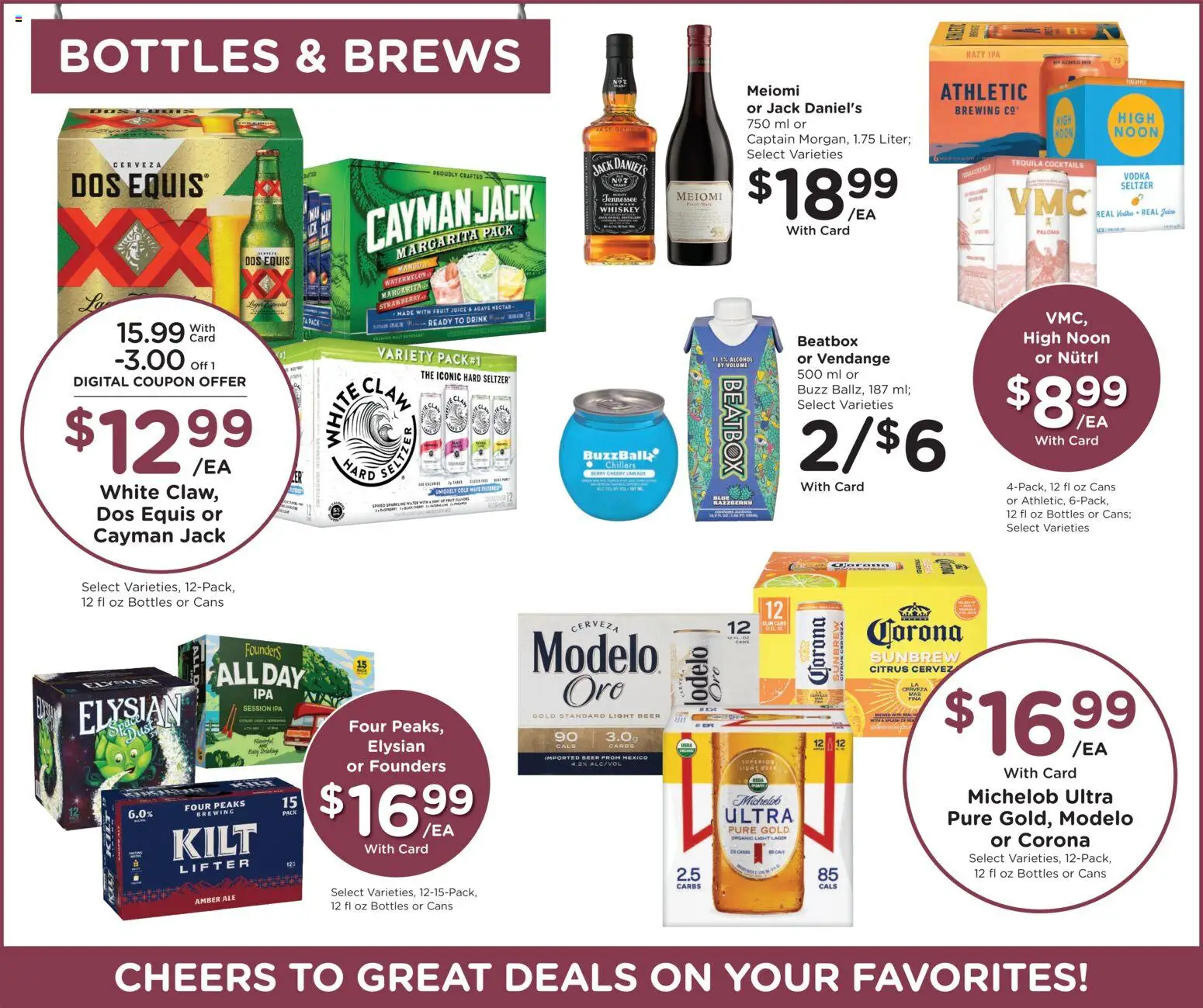 Fry's Food Weekly Ad - valid from 07/15/2026 | Page: 16 | Products: Pineapple, Vodka, Whiskey, Watermelon