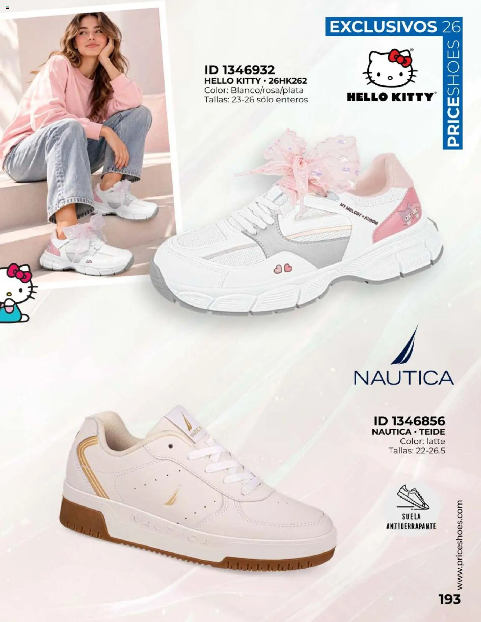 Nuevas ofertas de Price Shoes válidas en toda la República Mexicana desde el 01/10/2026. ¡Encuentra las mejores ofertas en Price Shoes catálogo Exclusivos! | Página: 193