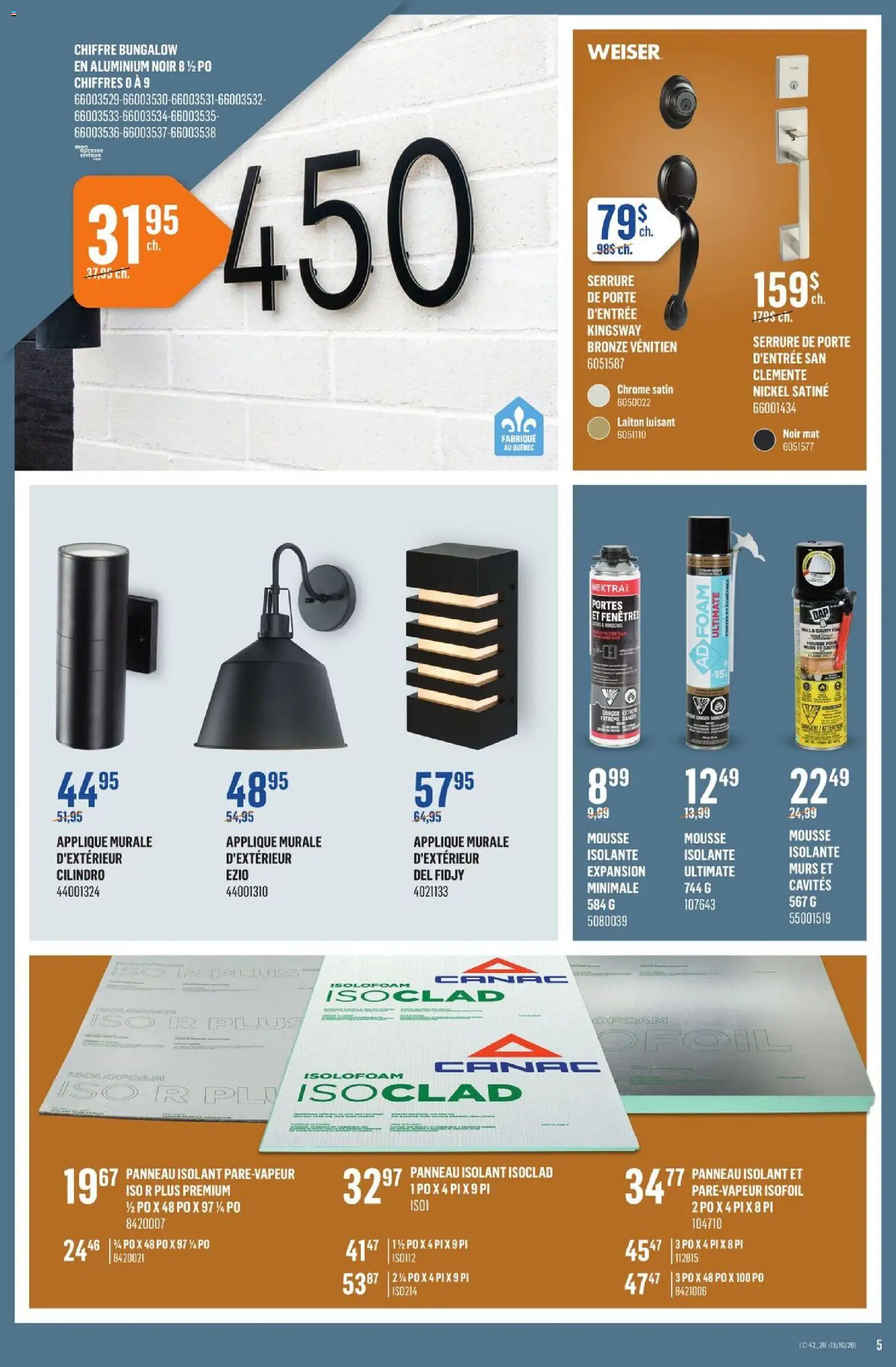 Canac flyer valid from Oct 15, 2026 | Page: 5