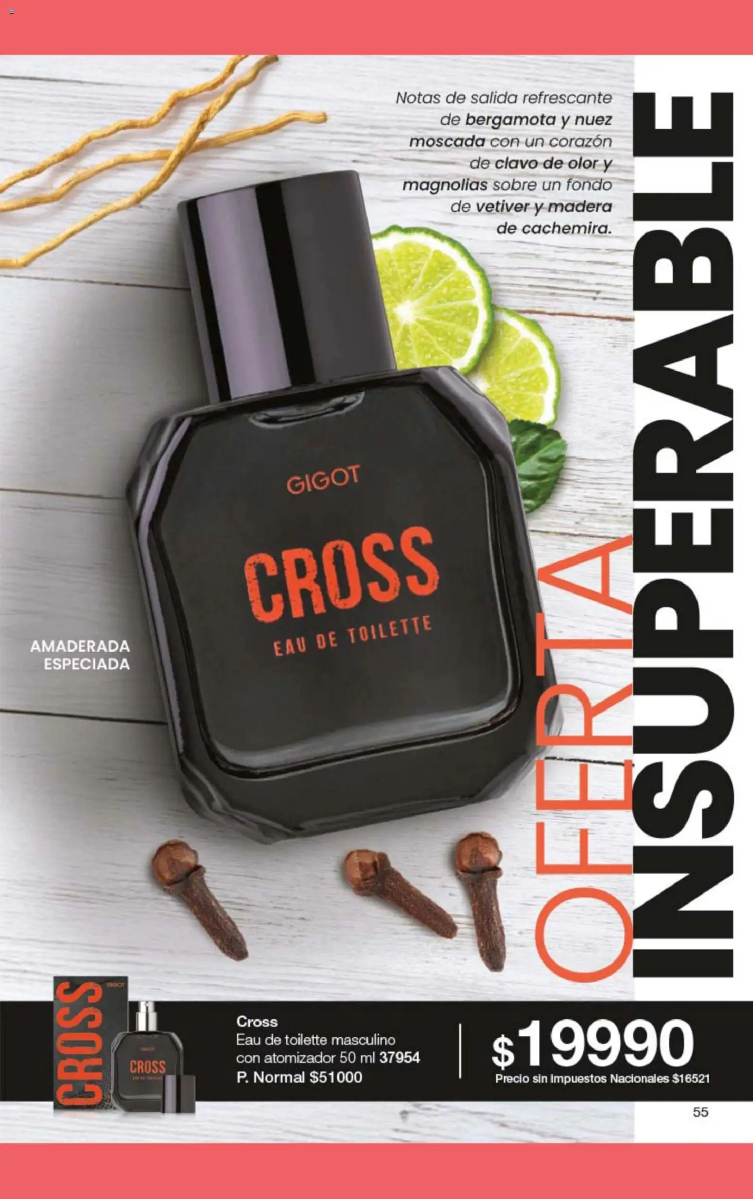 Gigot - CAMPAÑA 06 │ válido desde el 15.03.2026 | Página: 71 | Productos: Sobre, Eau de toilette, Clavo, Nuez