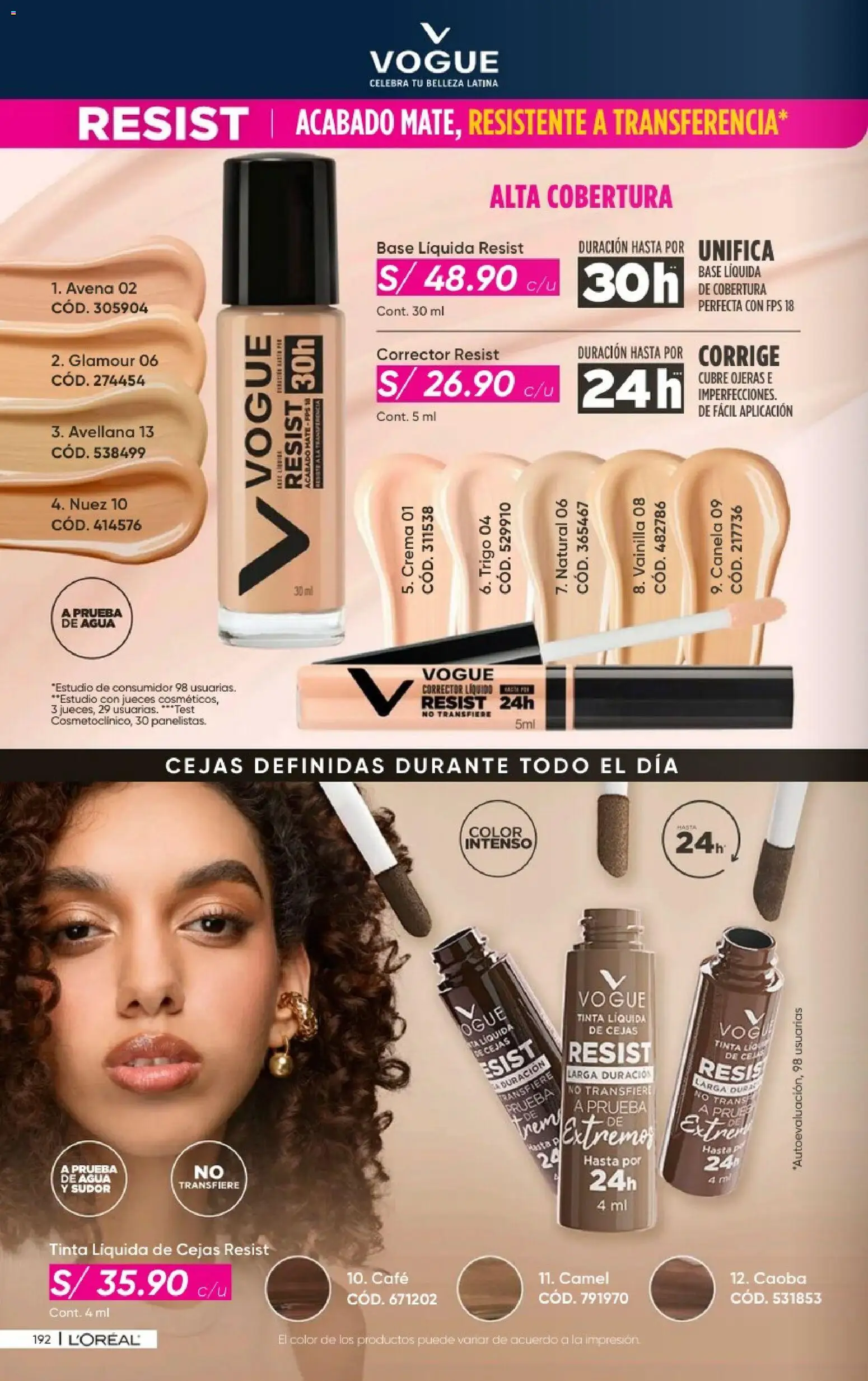 Catálogo Azzorti válido desde 21/09/2026 | Página: 194 | Productos: Crema, Avena, Agua, Corrector