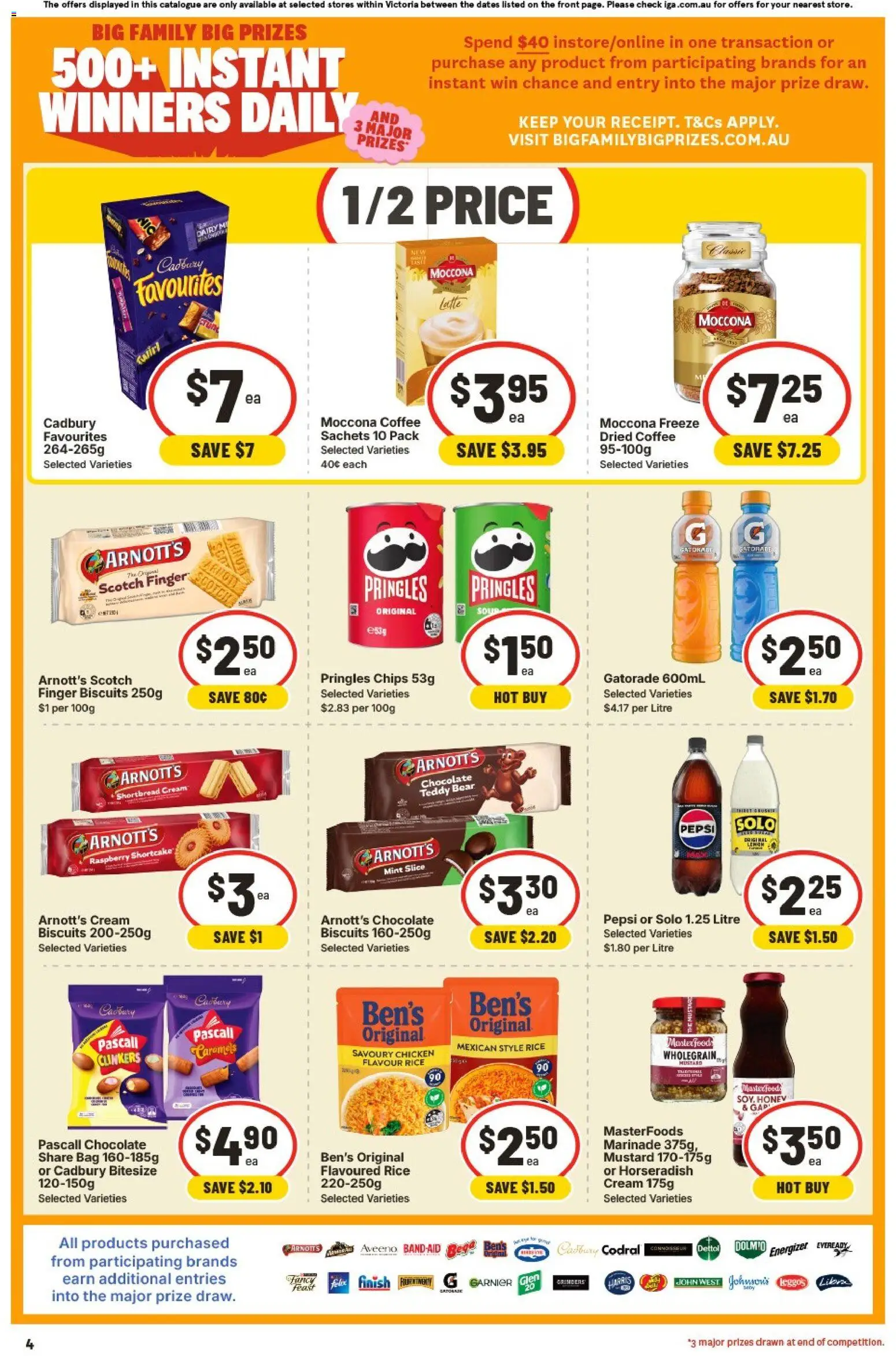IGA catalogue - valid from 27/07/2026 | Page: 13 | Products: Chocolate, Rice, Mustard, Soup