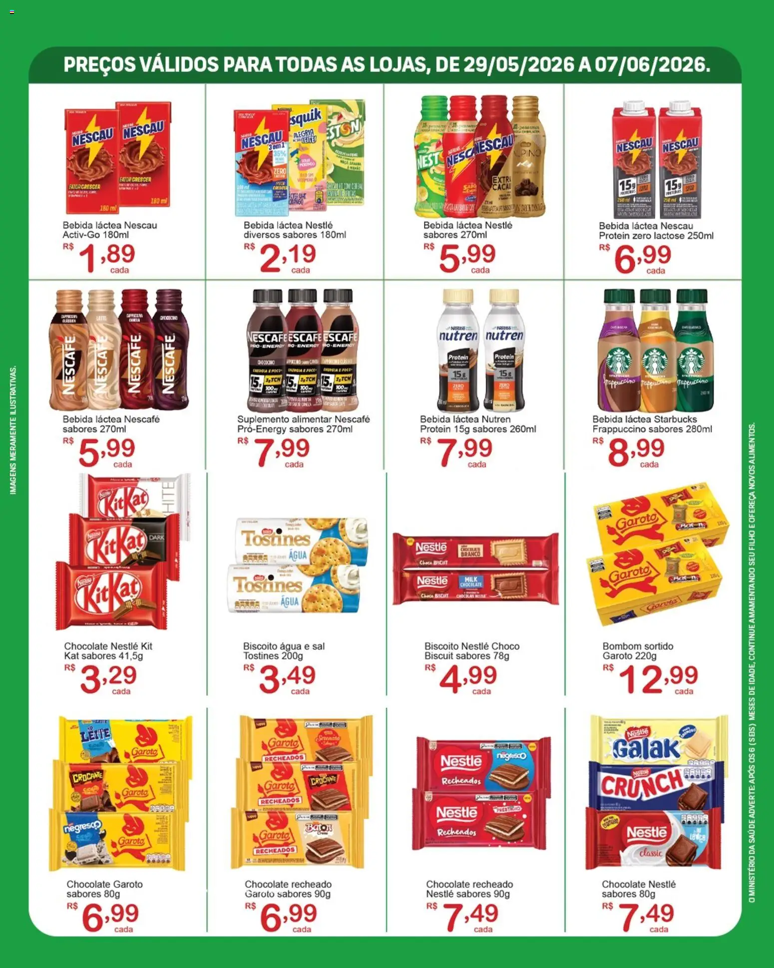 GIGA Atacado Folheto - válido de 29.05.2026 | Página: 2 | Produtos: Biscoito, Leite, Sal, Bombom