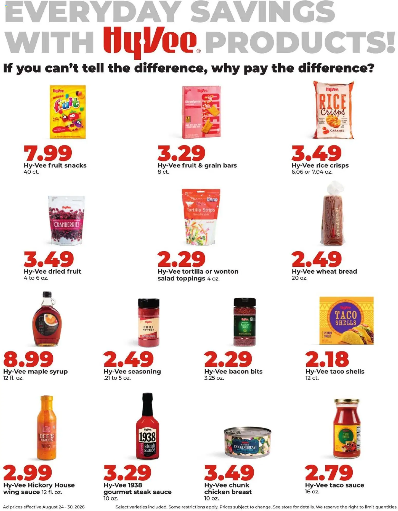 HyVee Weekly Ad - valid from 08/24/2026 | Page: 18