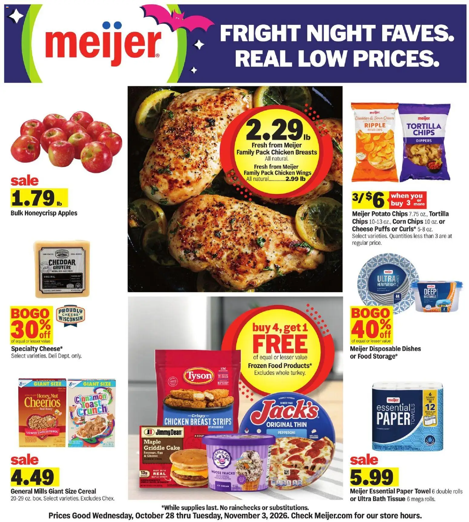 Meijer Weekly Ad - valid from 10/28/2026 | Page: 1