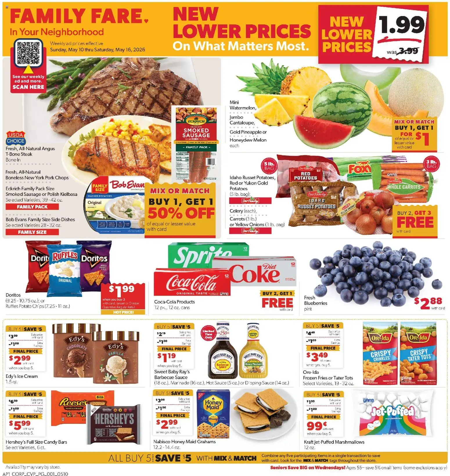 Family Fare Weekly Ad - valid from 10.05.2026 | Page: 1