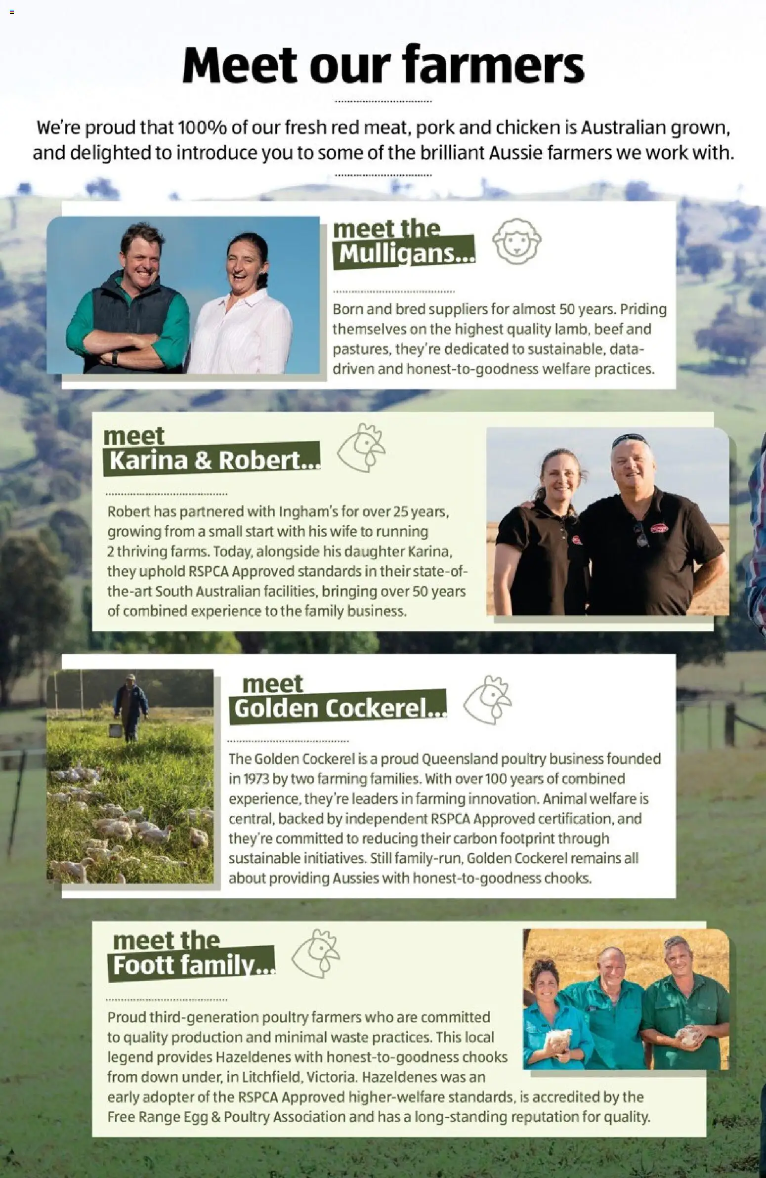Aldi catalogue - valid from 13.11.2025 | Page: 3 | Products: Chicken, Pork, Beef, Sustainable