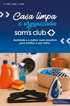 Sam's Club ofertas Casa Limpa - Pré-Visualização do folheto da loja Sam's Club, válido de 14/07/2026