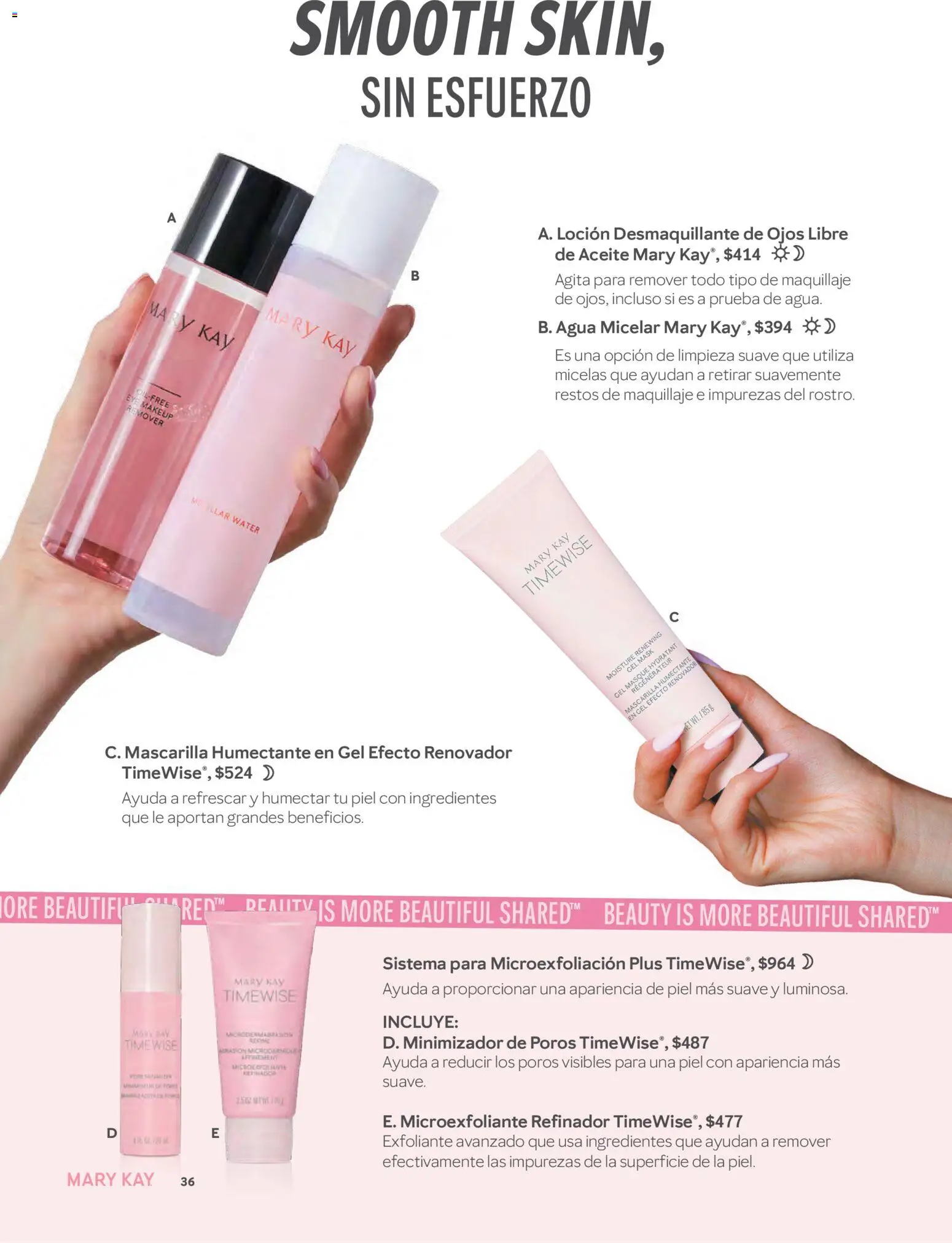 Nuevas ofertas de Mary Kay válidas en toda la República Mexicana desde el 05/10/2026. ¡Encuentra las mejores ofertas en Mary Kay catálogo Octubre 2026! | Página: 36