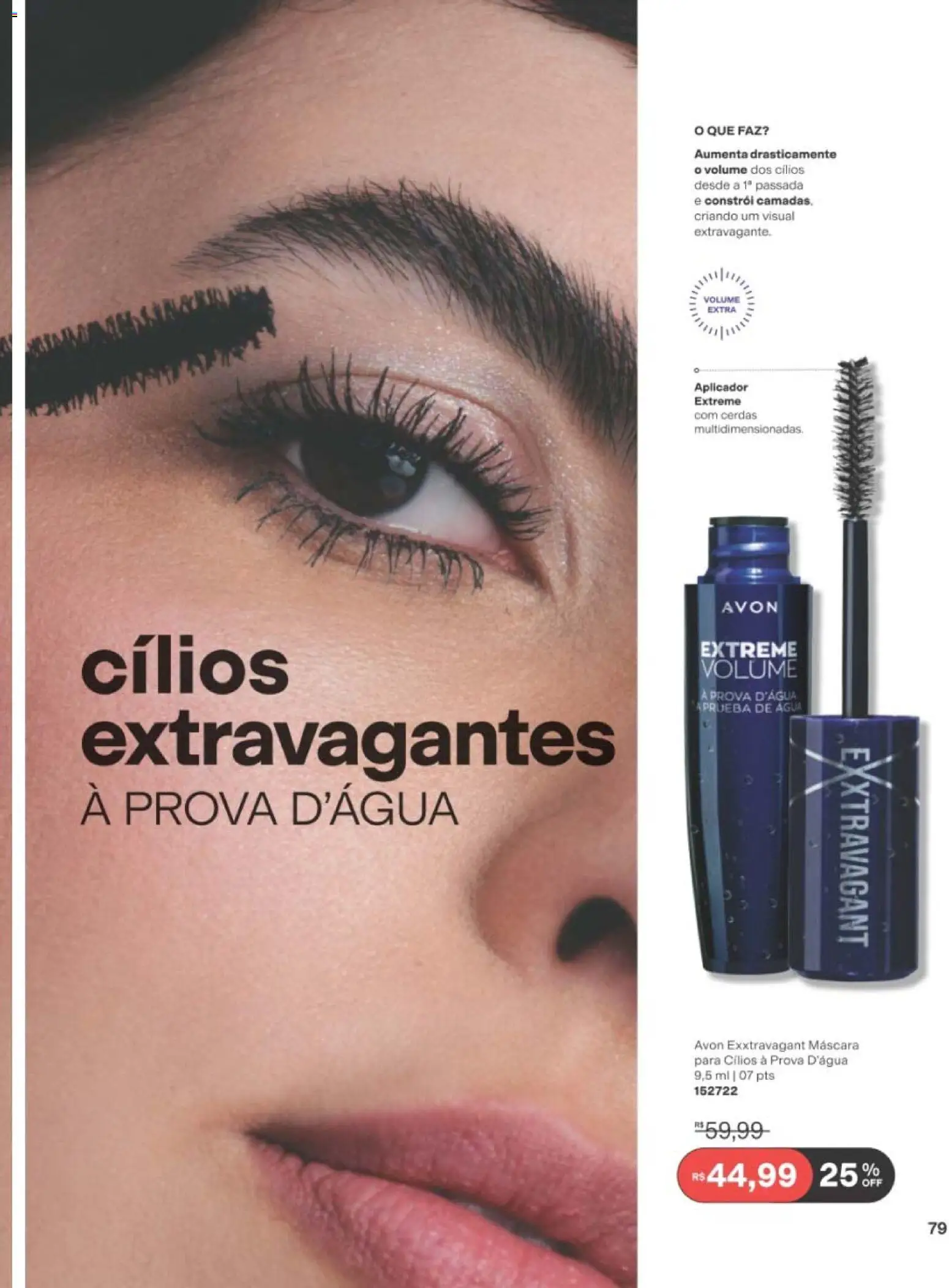 Avon Folheto - válido de 29/06/2026 | Página: 79 | Produtos: Máscara para cílios