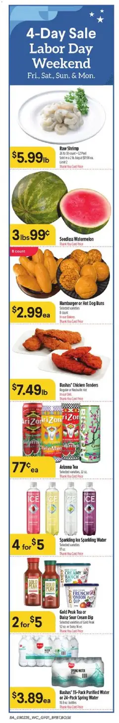 Preview of Basha's weekly ads valid from 09/02/2026