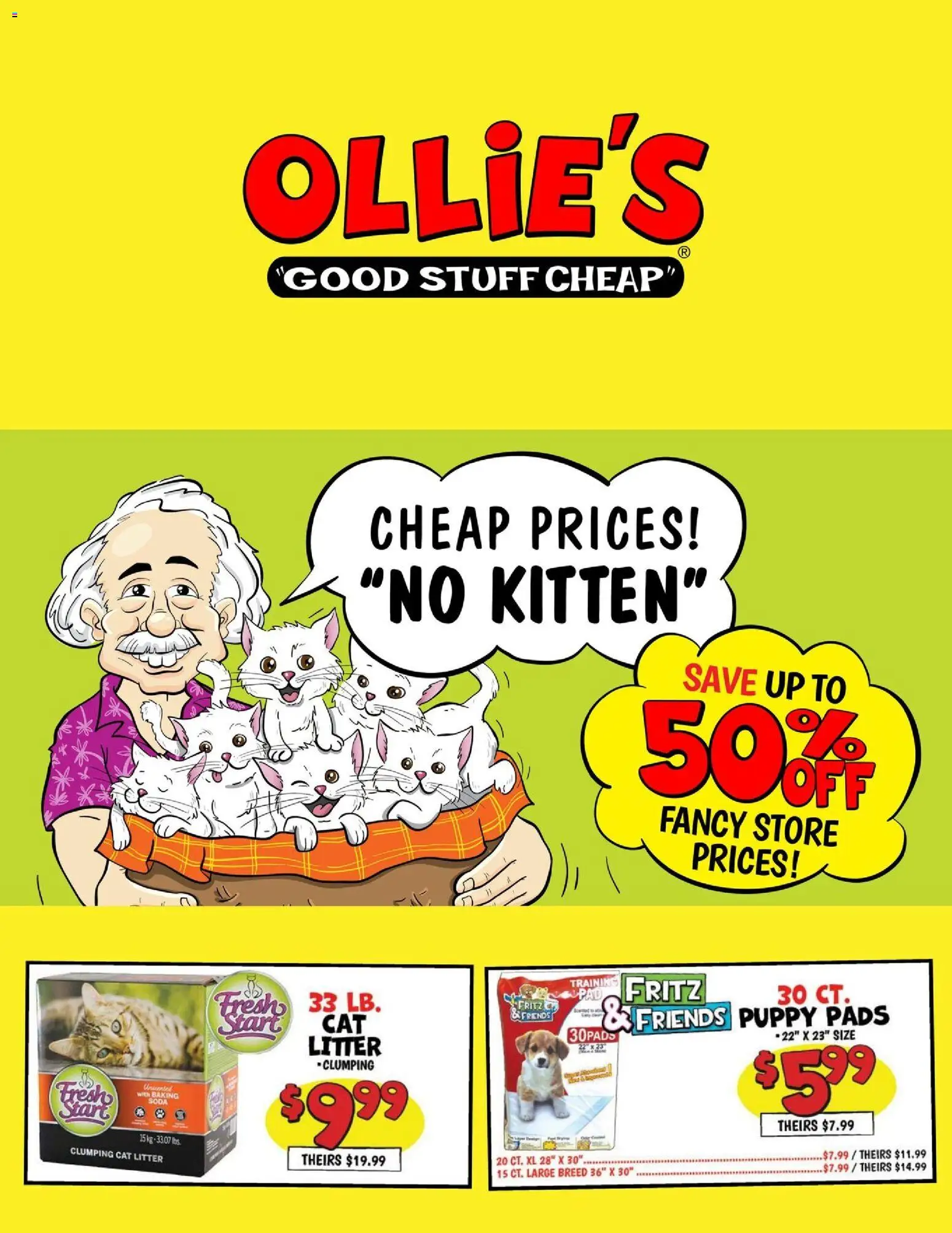 Ollie's Cheap Prices - valid from 10/27/2026 | Page: 1