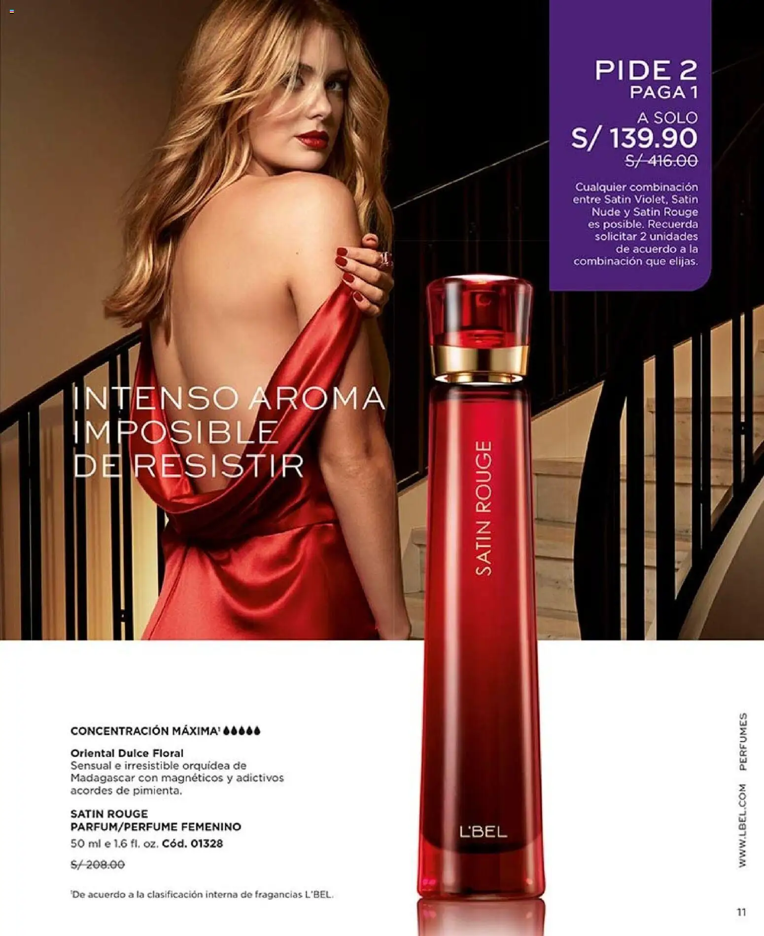 Catálogo L'Bel válido desde 22/08/2026 | Página: 11 | Productos: Perfumes, Orquídea