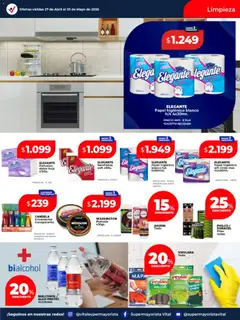 Vista previa Vital - Ofertas válido desde el 27.04.2026 | Página: 8 | Productos: Papel higiénico, Encendedor, Pomada, Servilletas