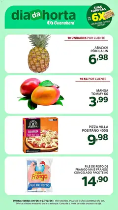 Supermercado Guanabara - Ofertas da semana - Pré-Visualização do folheto da loja Supermercado Guanabara, válido de 06/10/2026