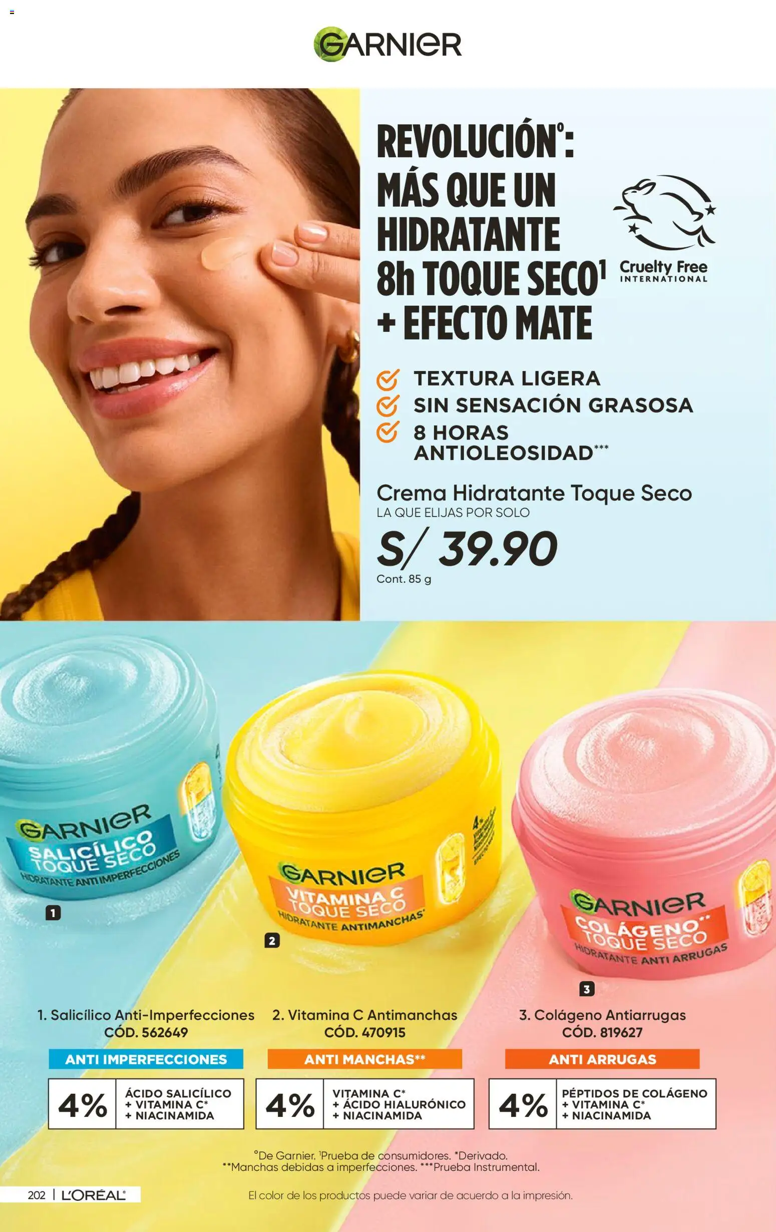Catálogo Azzorti válido desde 14/08/2026 | Página: 204 | Productos: Crema