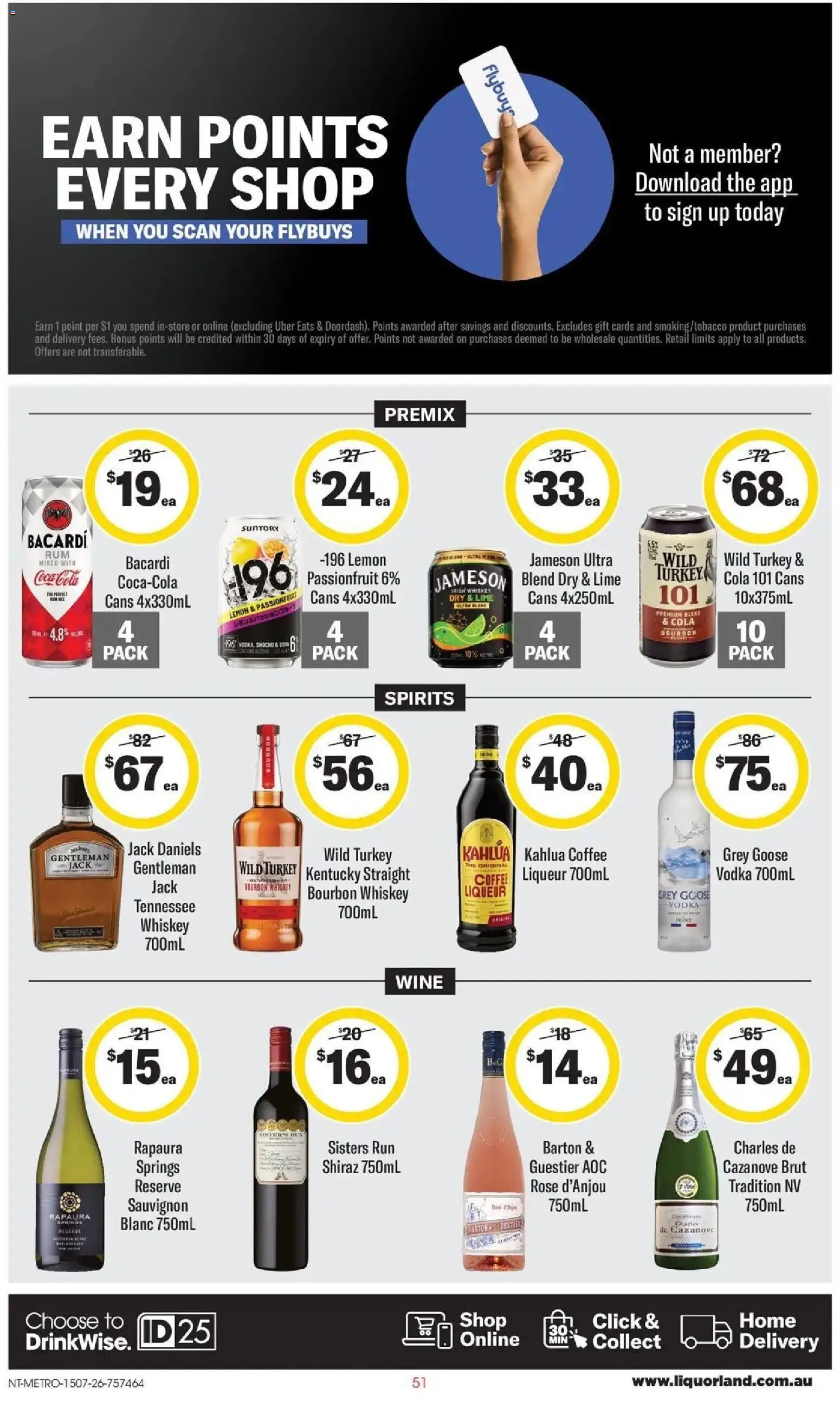 Coles catalogue - valid from 15/07/2026 | Page: 51 | Products: Coffee, Bourbon, Turkey, Lime