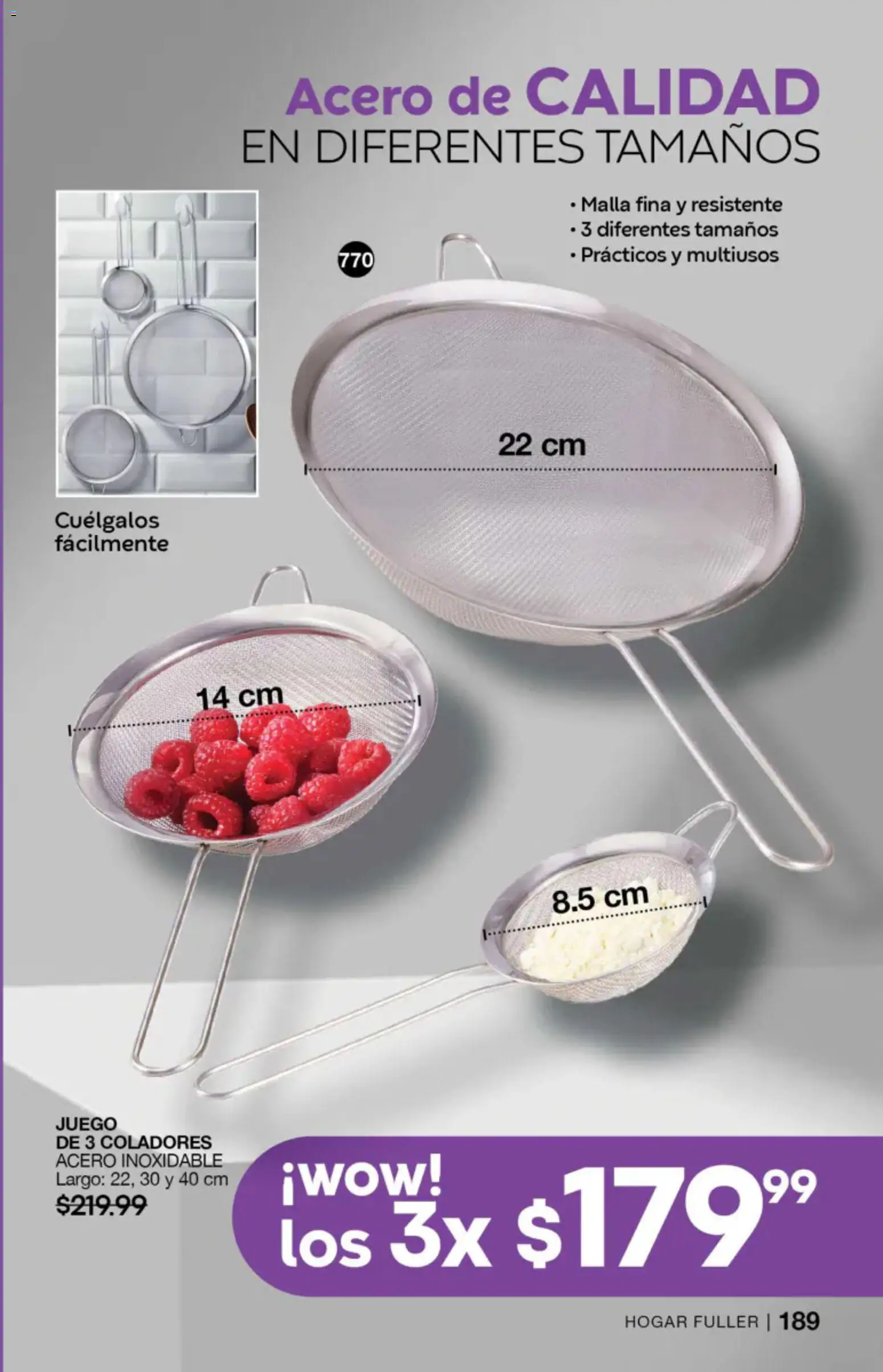 Nuevas ofertas de Fuller válidas en toda la República Mexicana desde el 27/05/2026. ¡Encuentra las mejores ofertas en Fuller campaña 4 2026! | Página: 189 | Productos: Juego, Malla