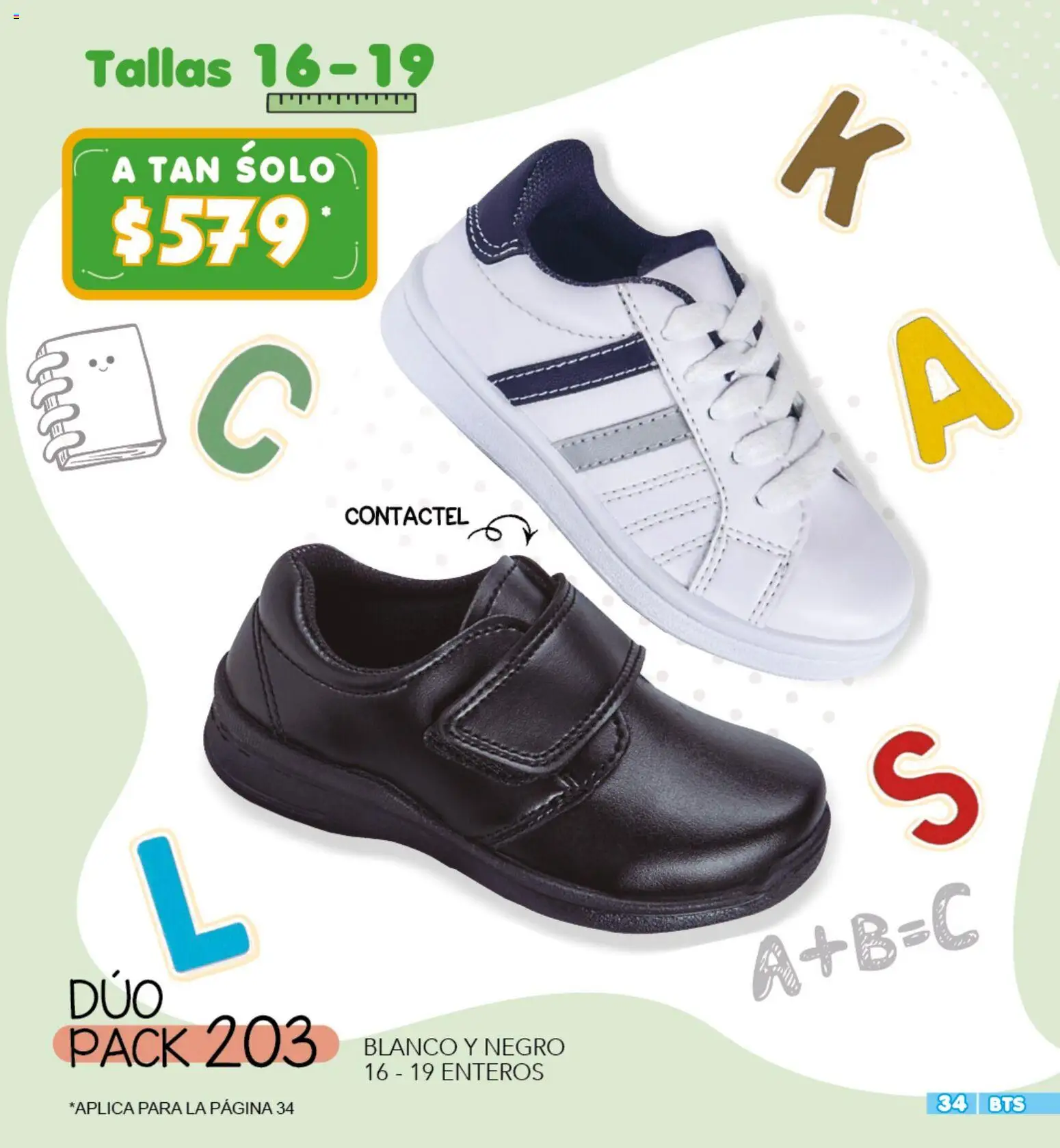 Nuevas ofertas de Cklass válidas en toda la República Mexicana desde el 09.06.2026. ¡Encuentra las mejores ofertas en Cklass catálogo Escolar! | Página: 35