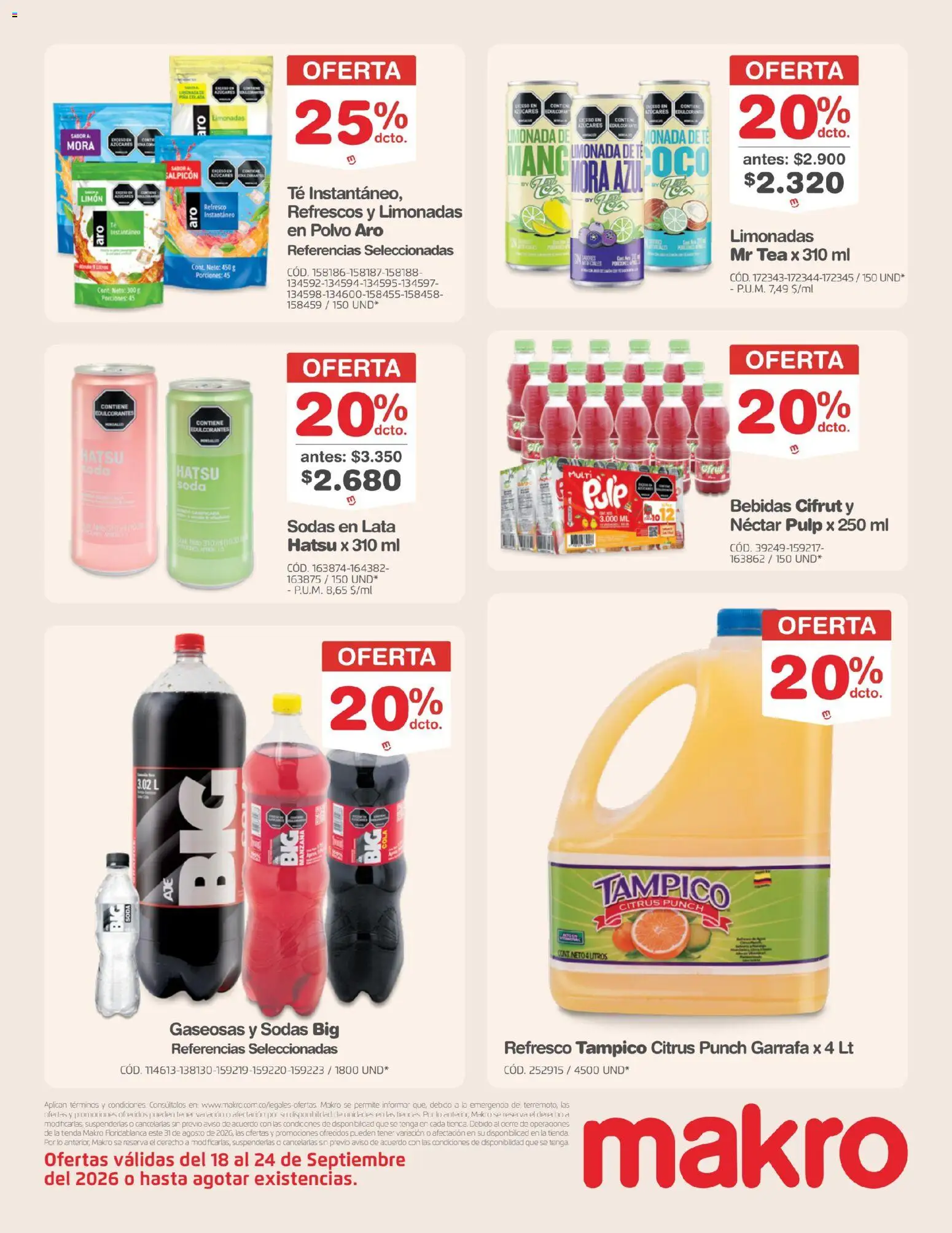 Makro revista - valida desde el 18/09/2026 | Página: 29