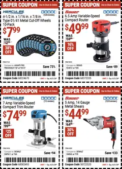 Preview of Harbor Freight weekly ads valid from 08.06.2026 | Page: 18 | Products: Trim