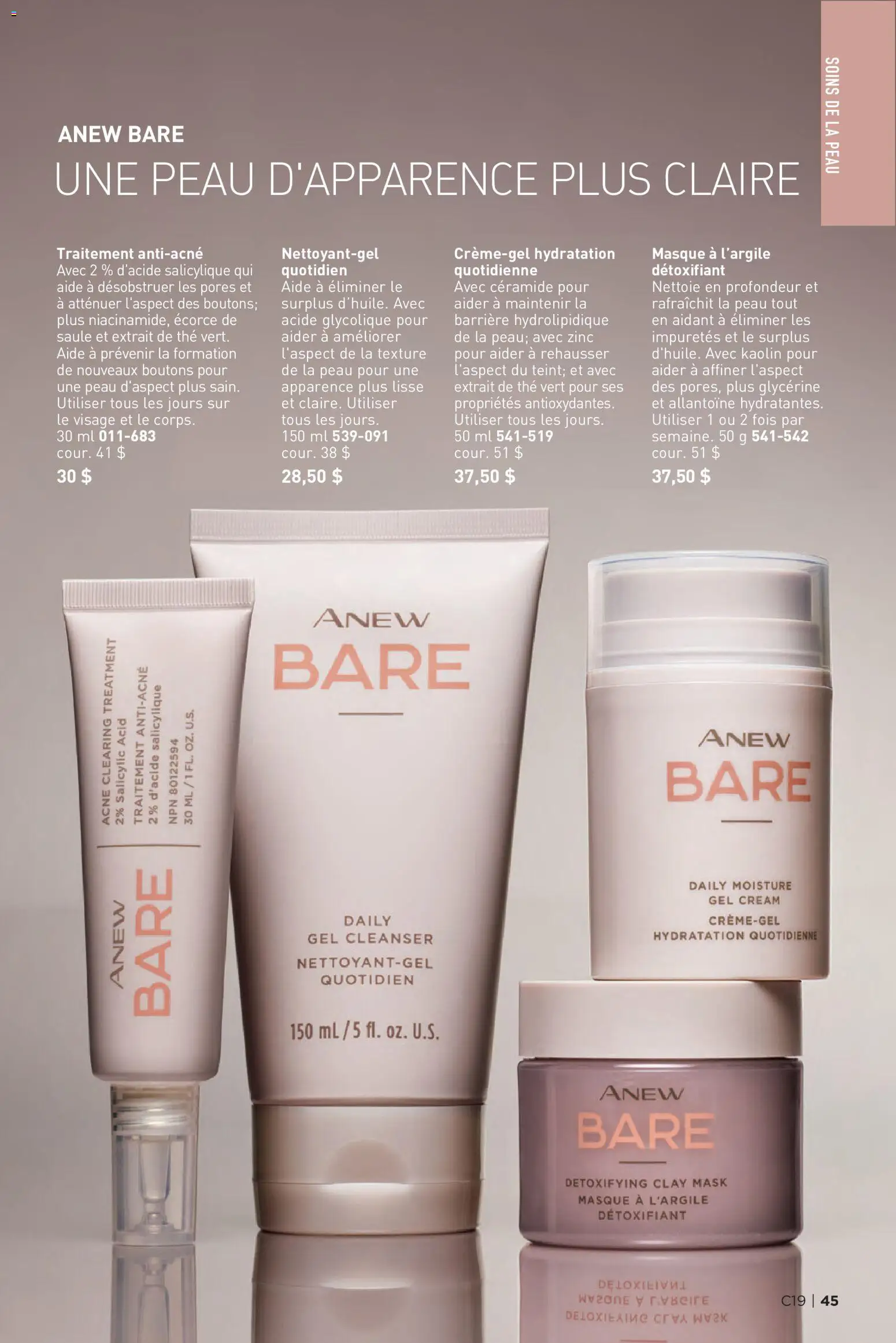 Avon flyer valid from Sep 9, 2026 | Page: 45 | Products: Cream, Mask