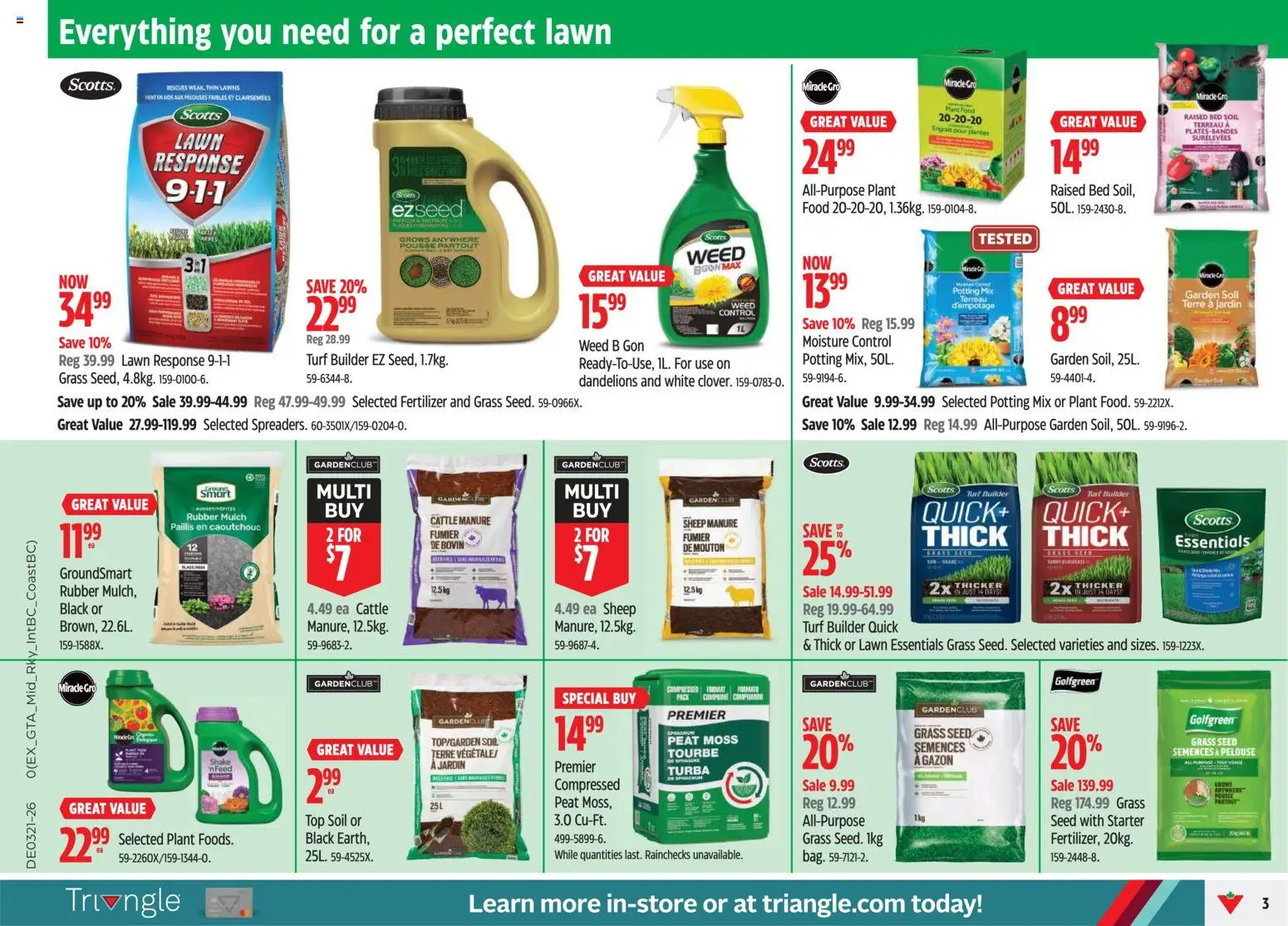 Canadian Tire flyer valid from 21.05.2026 | Page: 3 | Products: Bed