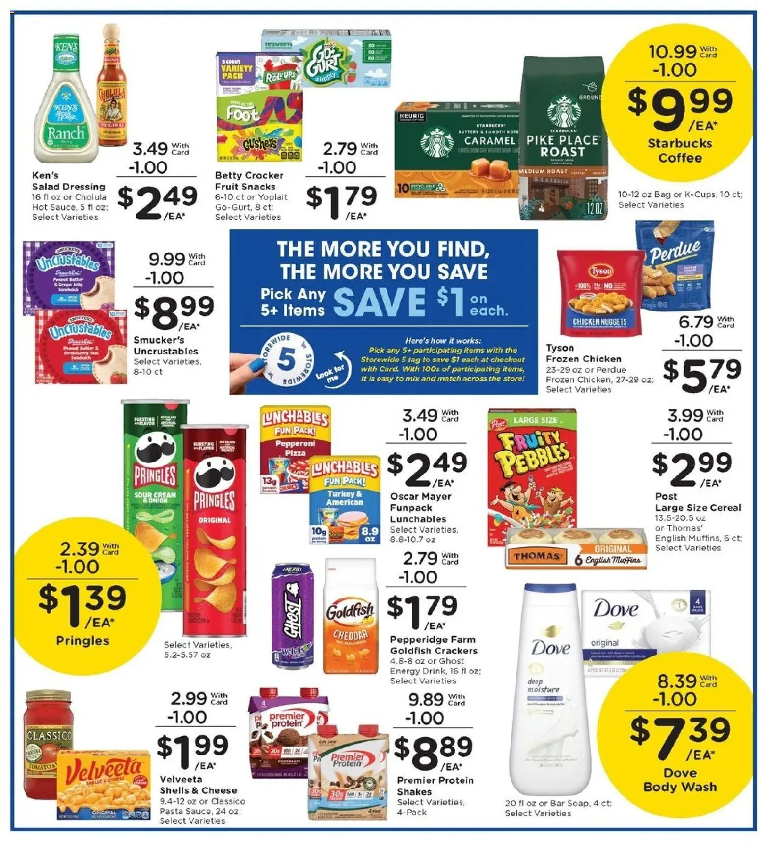 Kroger Weekly Ad - valid from 09/02/2026 | Page: 12 | Products: Crackers, Pizza, Peanut butter, Onion