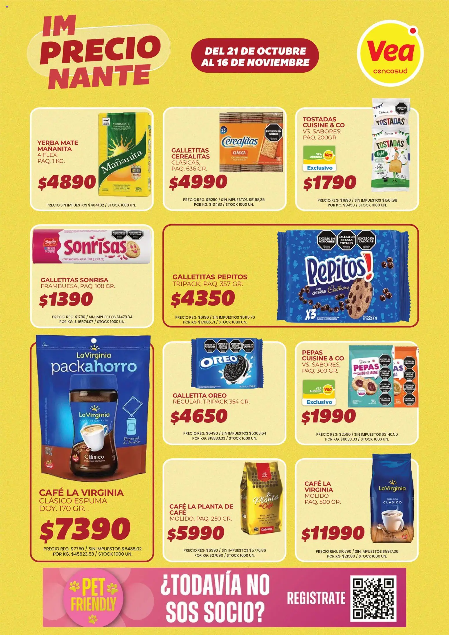 Vea - ImPRECIOnante | BsAs, NEA y Chubut │ válido desde el 21/10/2026 | Página: 3