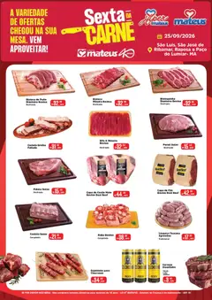 Mateus ofertas Sexta da Carne - Pré-Visualização do folheto da loja Mateus, válido de 25/09/2026